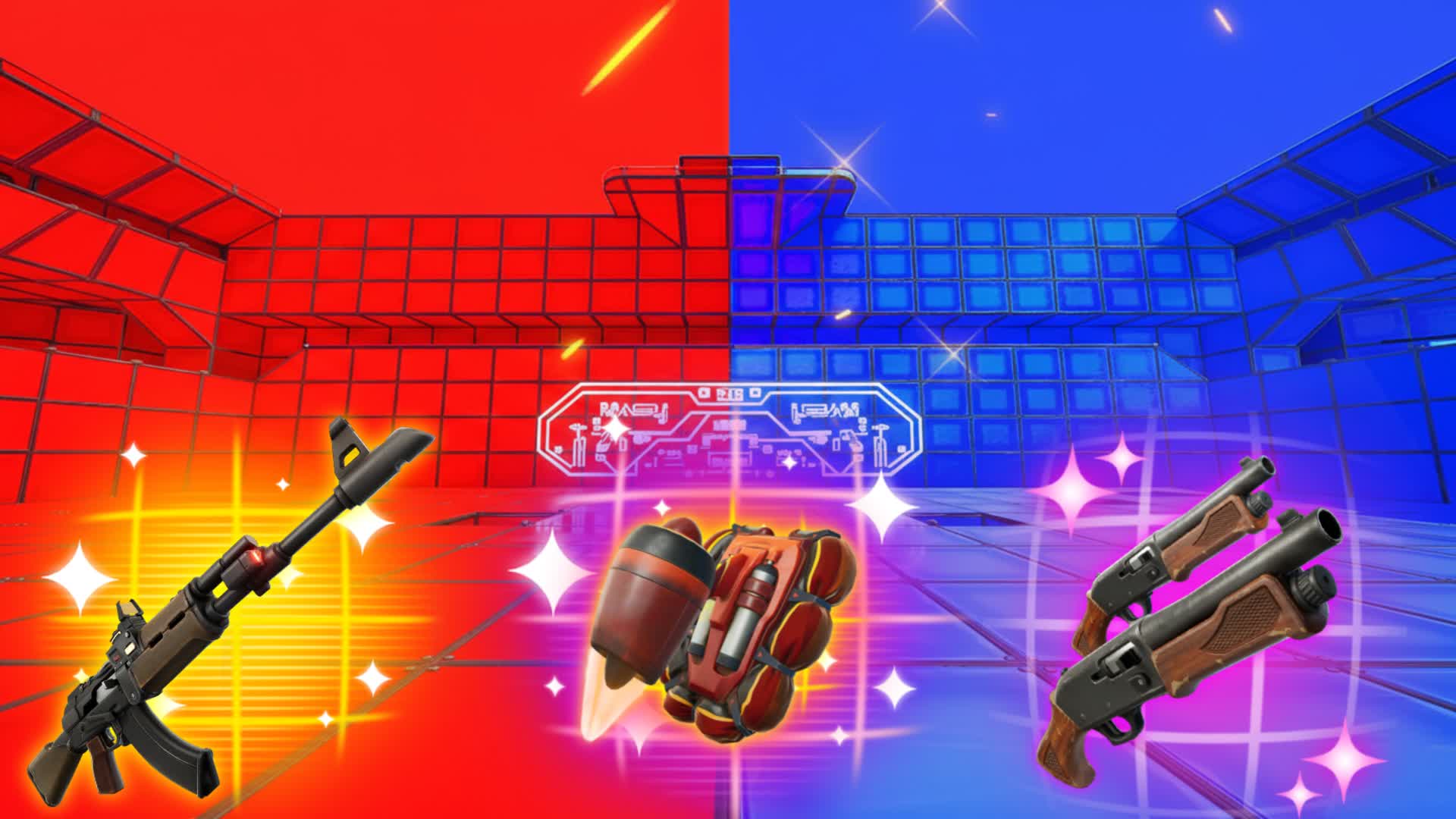 BLUE VS RED