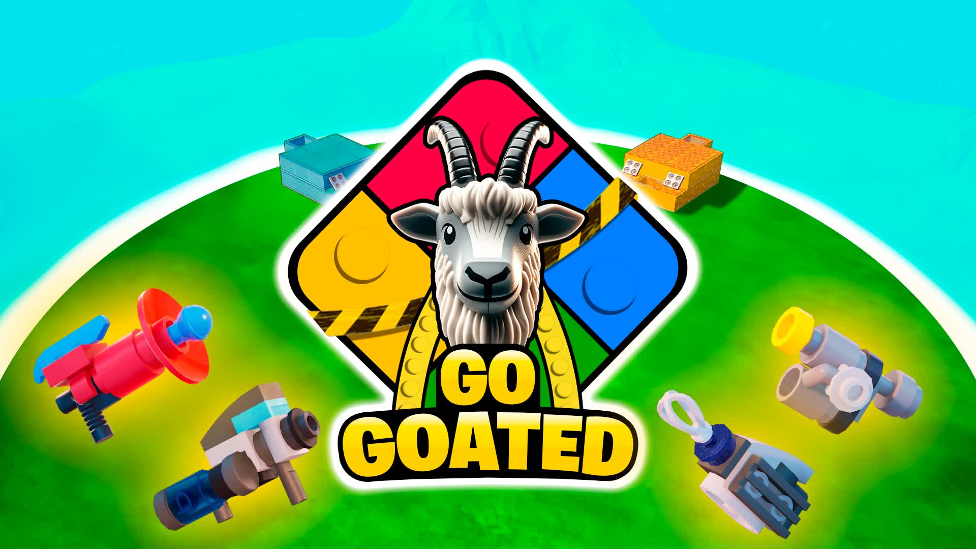 🐐 GO GOATED! 🧱 ZONE WARS 🌀