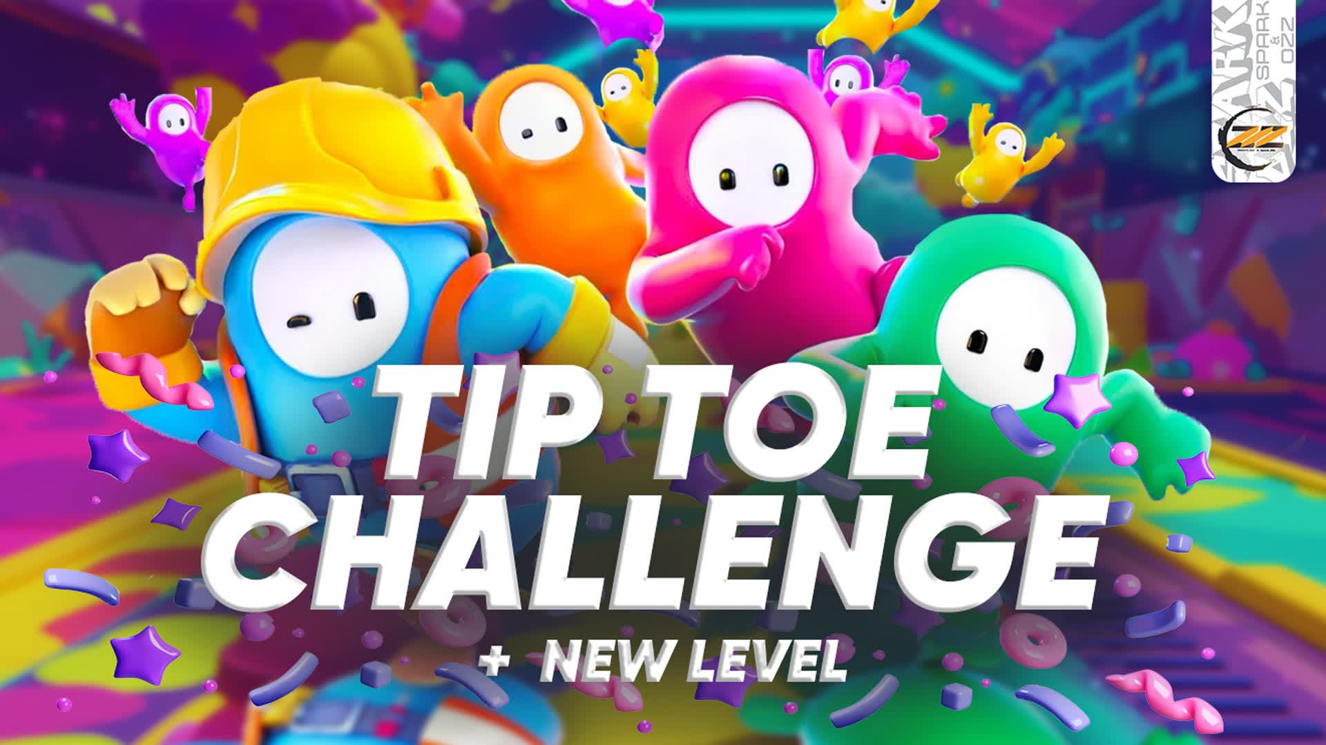 Fall Guys Tip Toe Challenge