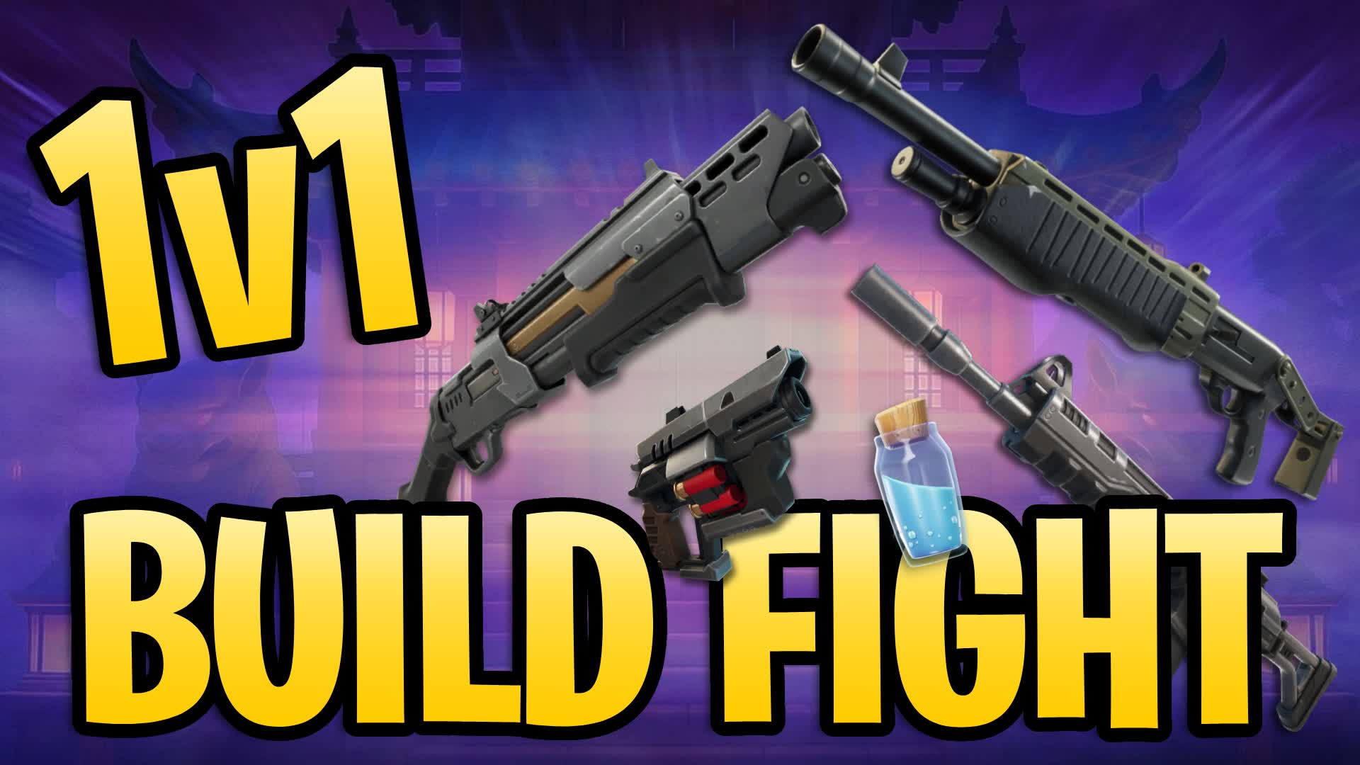 1v1 - BUILD FIGHT - The Island