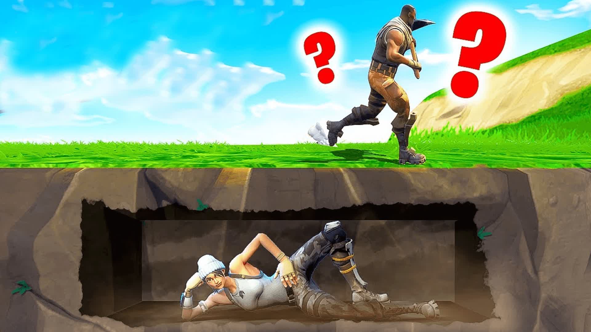🔎HIDING GAME: TILTED TOWERS!🔎
