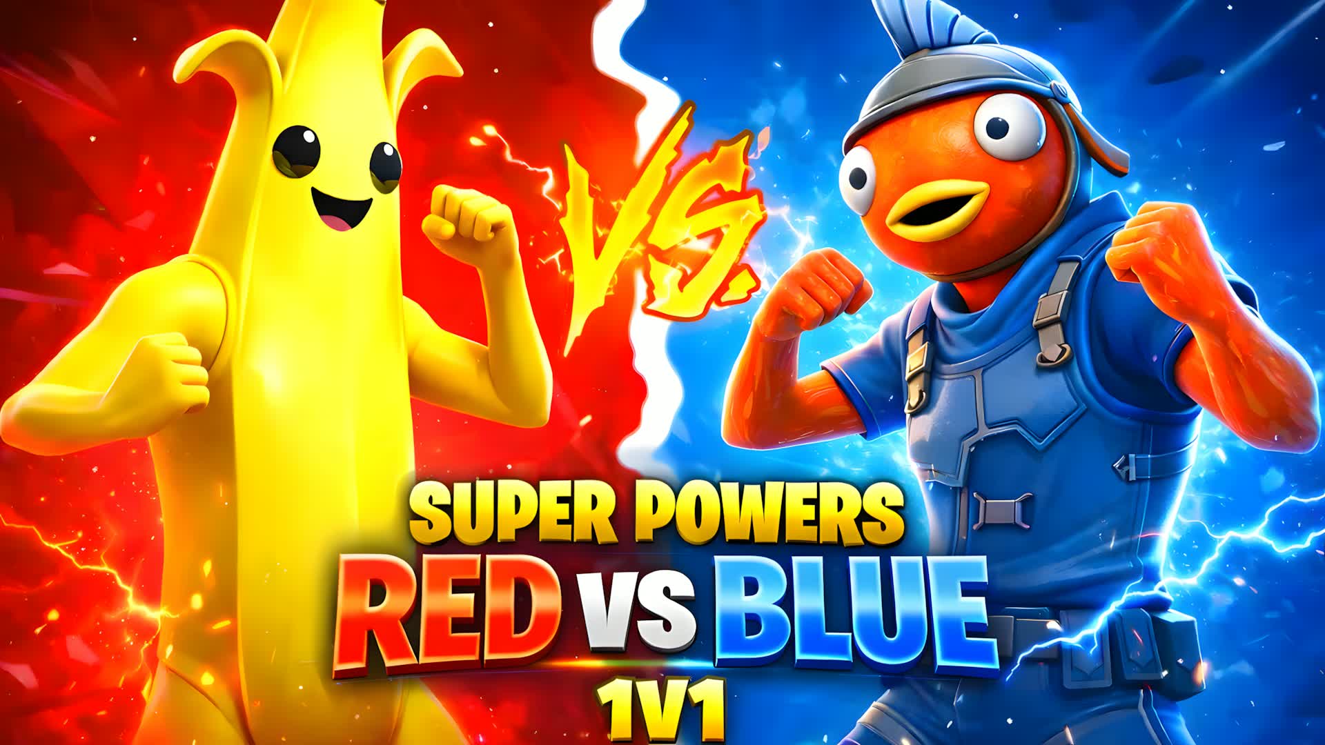 SUPER POWERS Blue Vs Red
