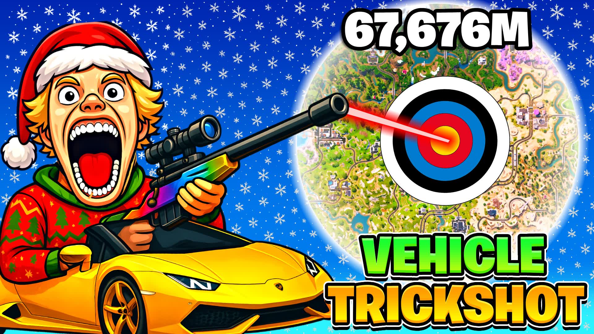 SUPER VEHICLE TRICK SHOT PARKOUR DRIVE