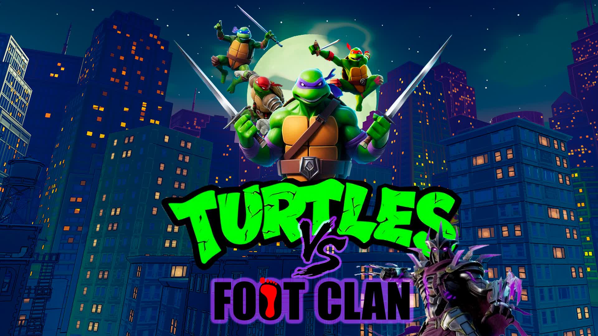 TURTLES VS FOOT CLAN