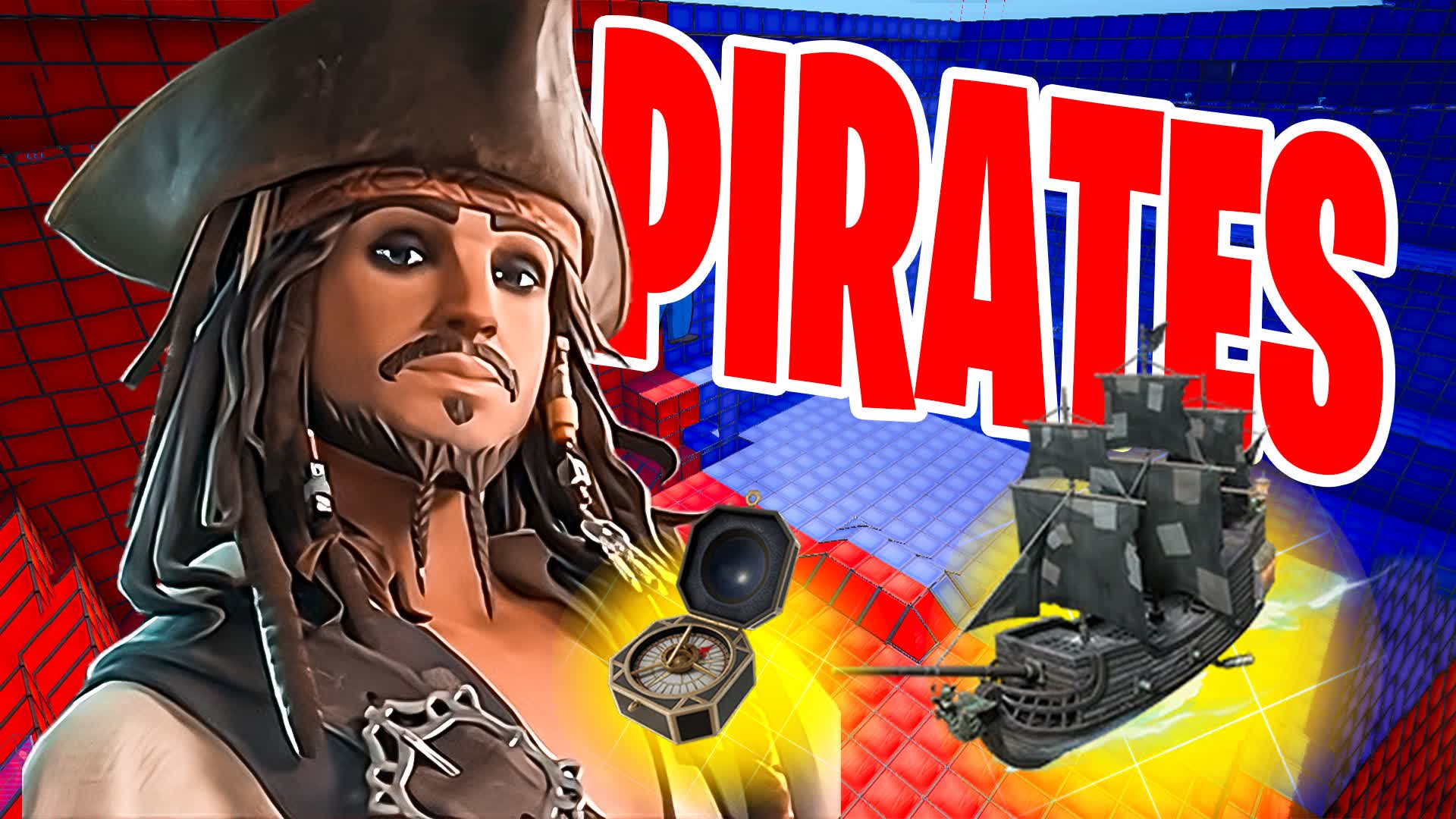 🏴‍☠️ PIRATE RED VS BLUE 🔴🔵