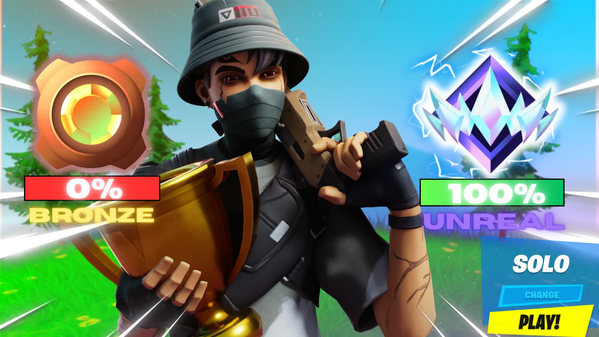 SOLO ZONE WARS 🏆