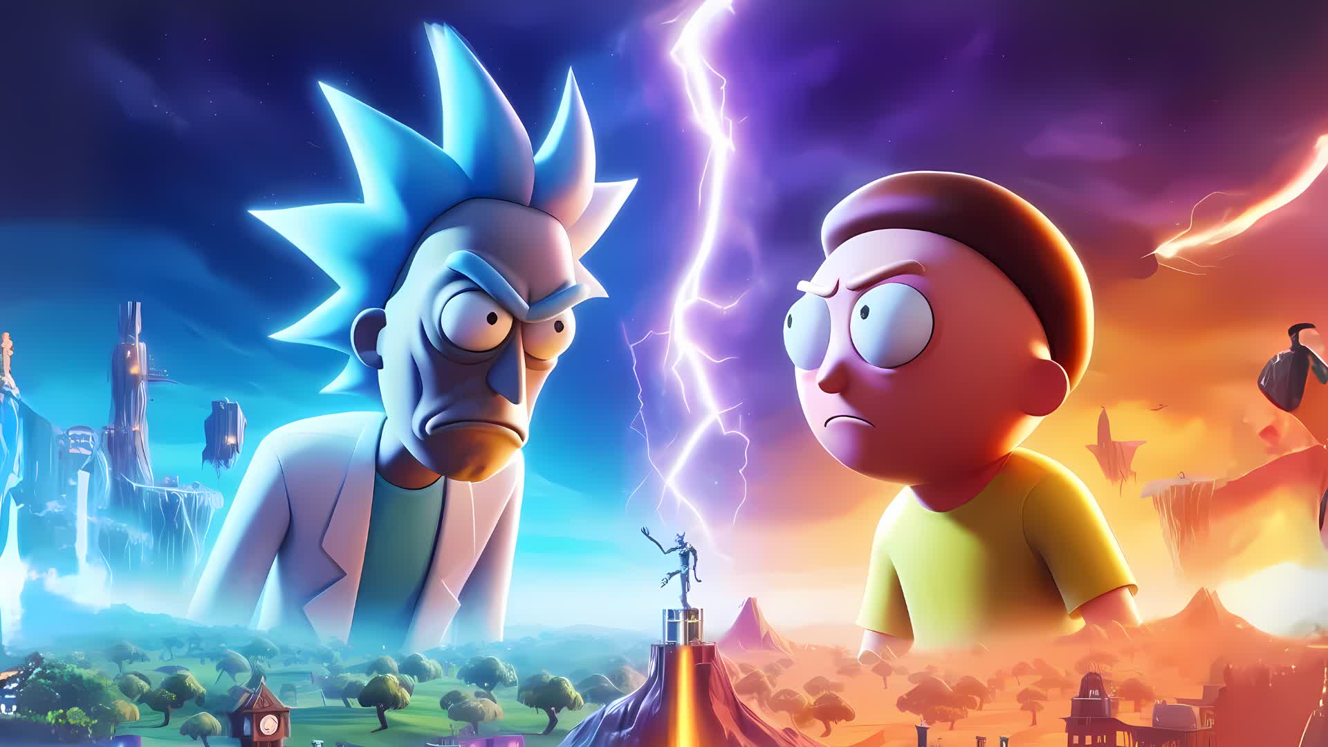 Rick Vs Morty 1v1