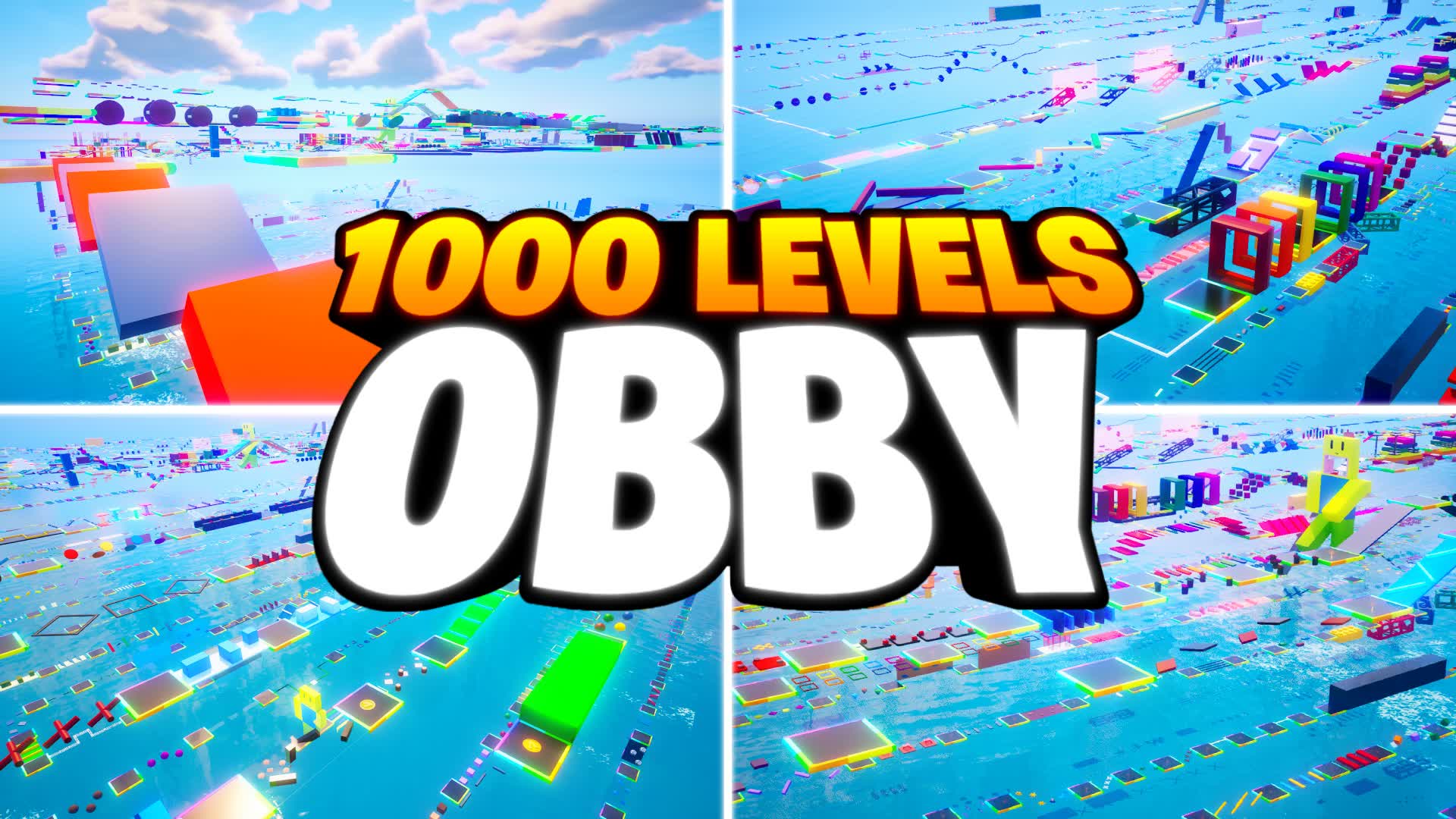 1000 LEVEL OBBY PARKOUR 🌟 [EASY]