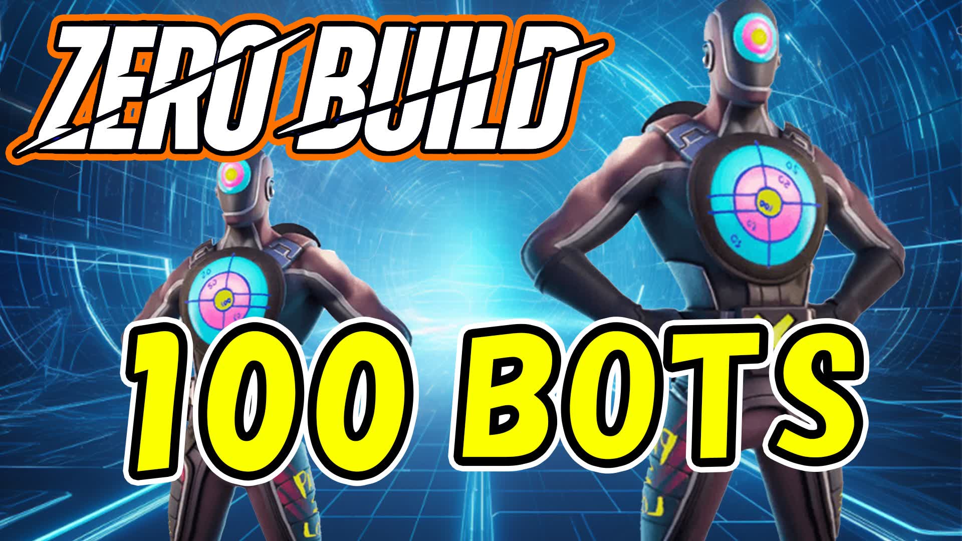 【ゼロビルド】100 BOTS 練習マップ