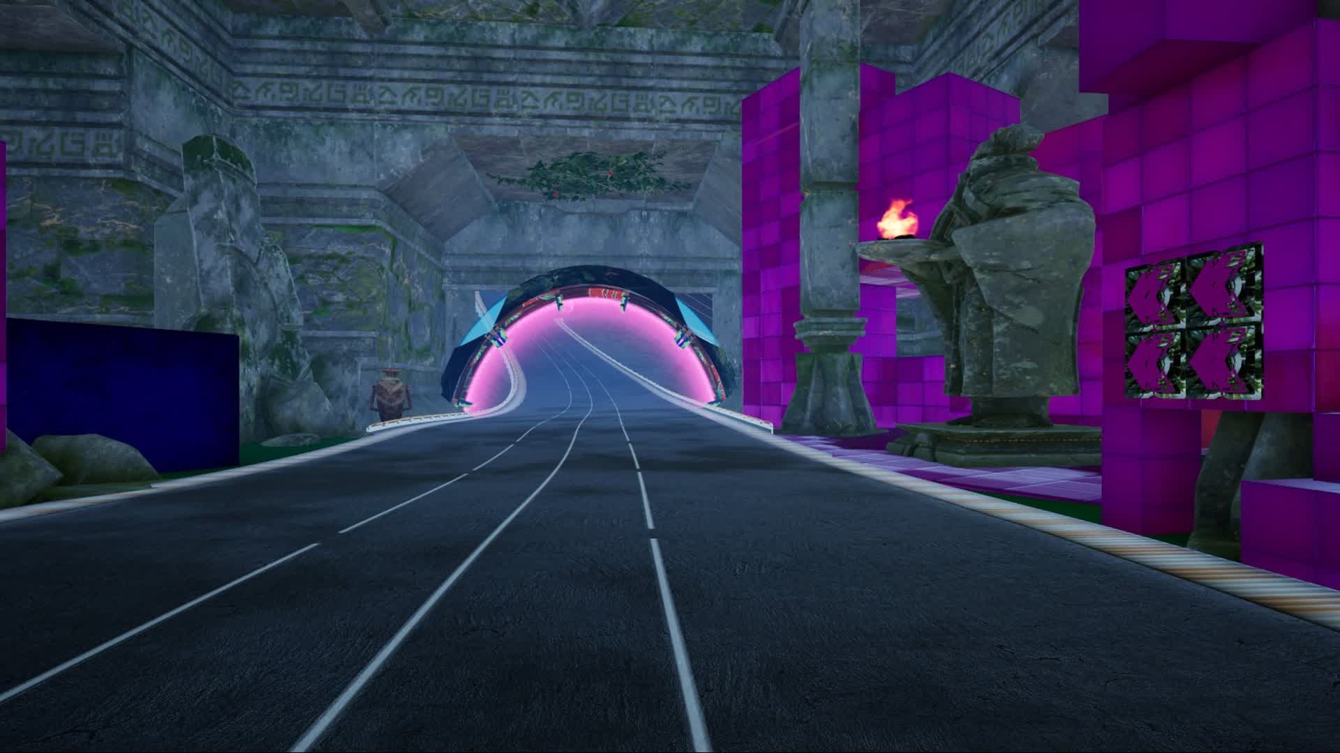 Ruined Cubed Racer