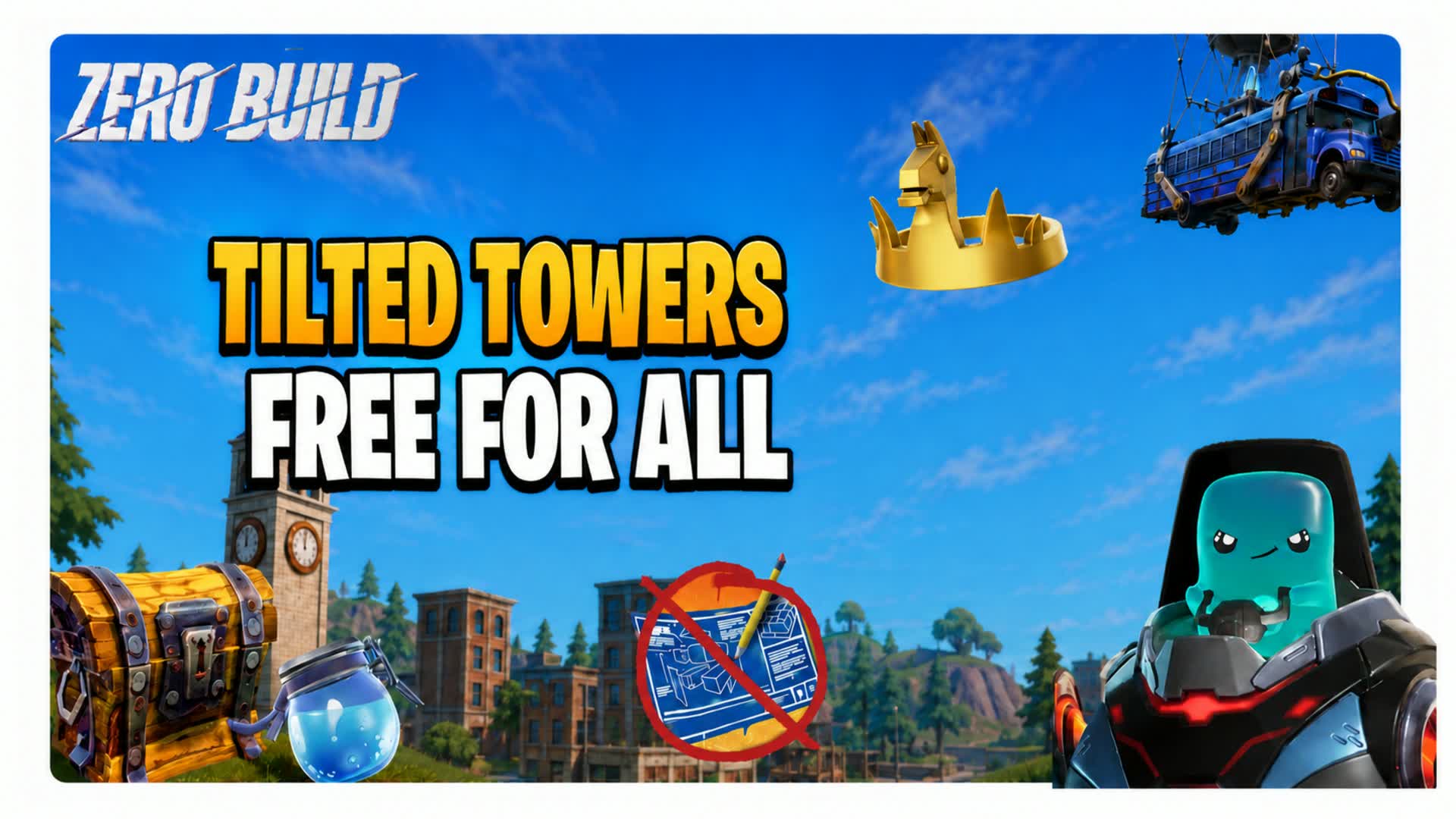All Tilted Towers CERO Build ⭐