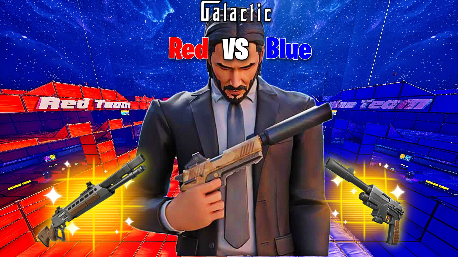 ‧₊˚✩ 🔵Galactic Red VS Blue 🔴✩˚₊‧