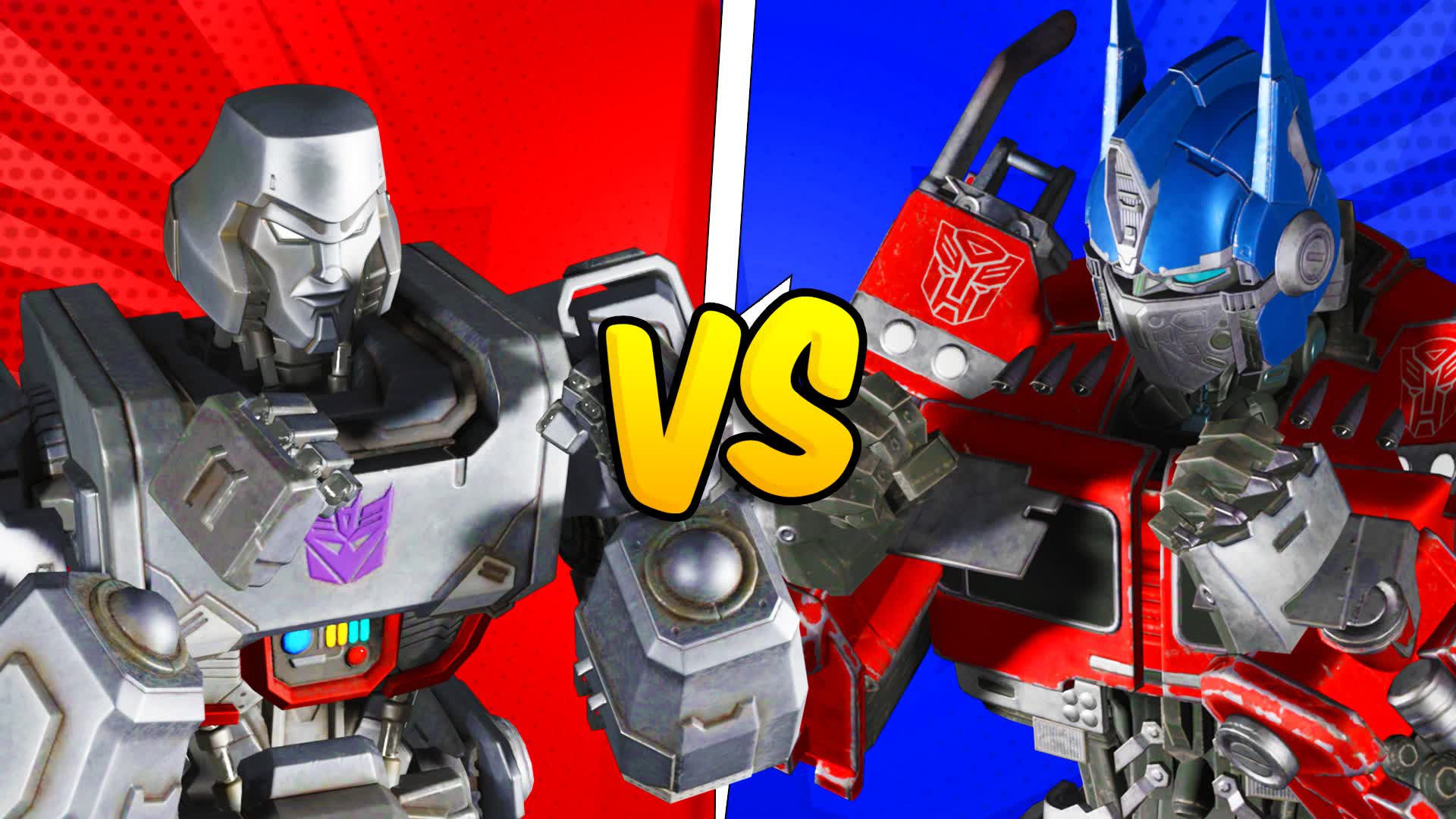 🤖 MEGATRON VS OPTIMUS PRIME
