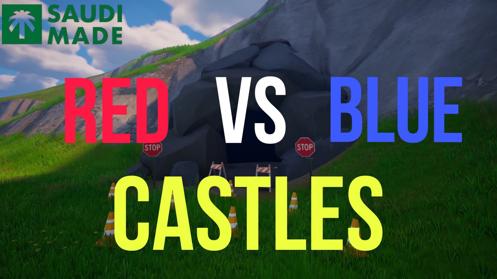 Red Vs blue💙 (🏰Two castles🏰)❤️