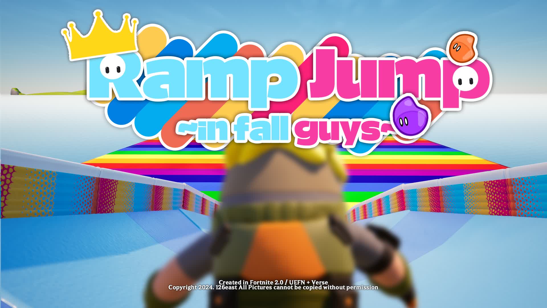 Ramp Jump : in fall guys🚀