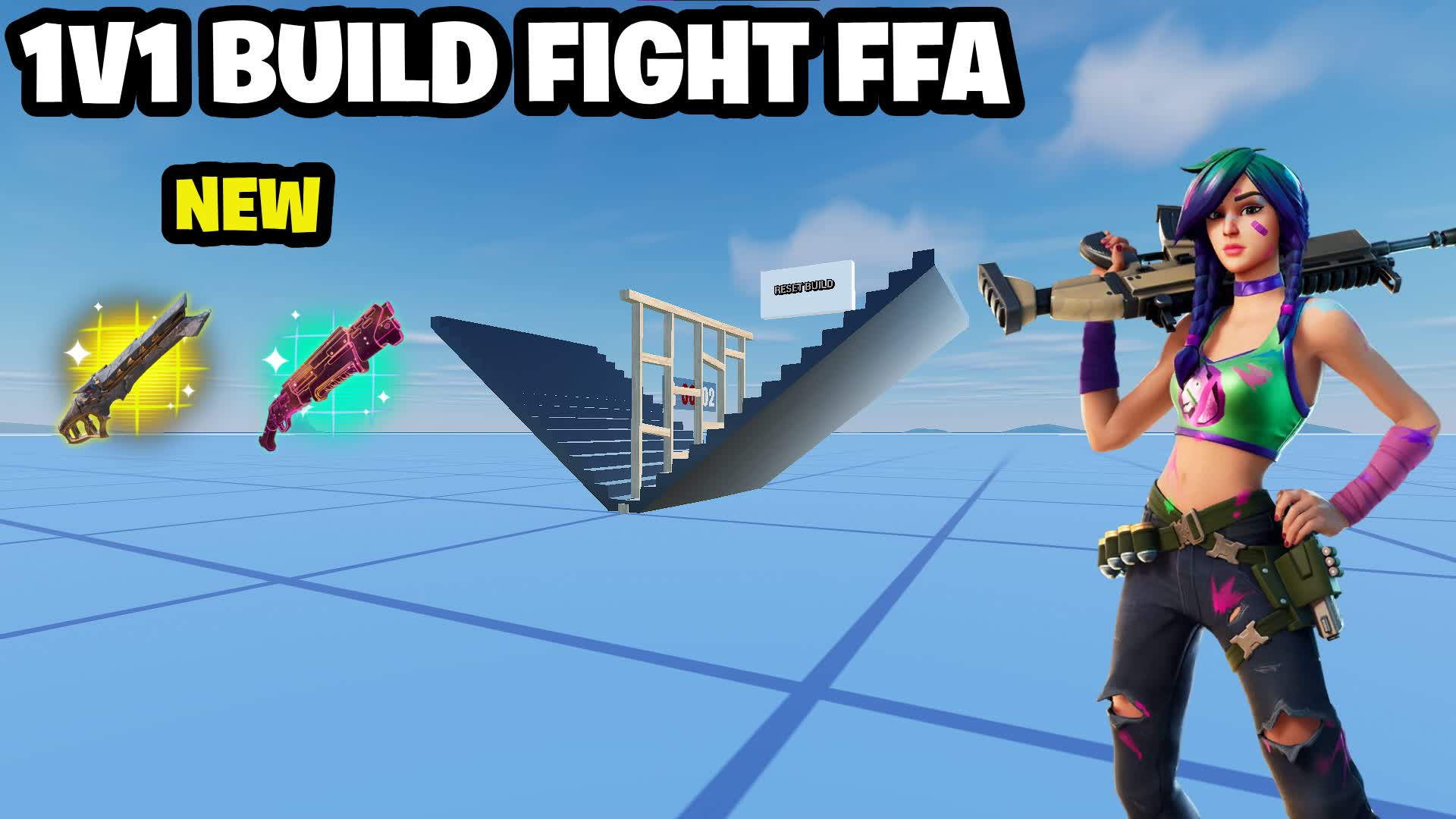 1V1 BUILD FIGHT FFA (BZENX)