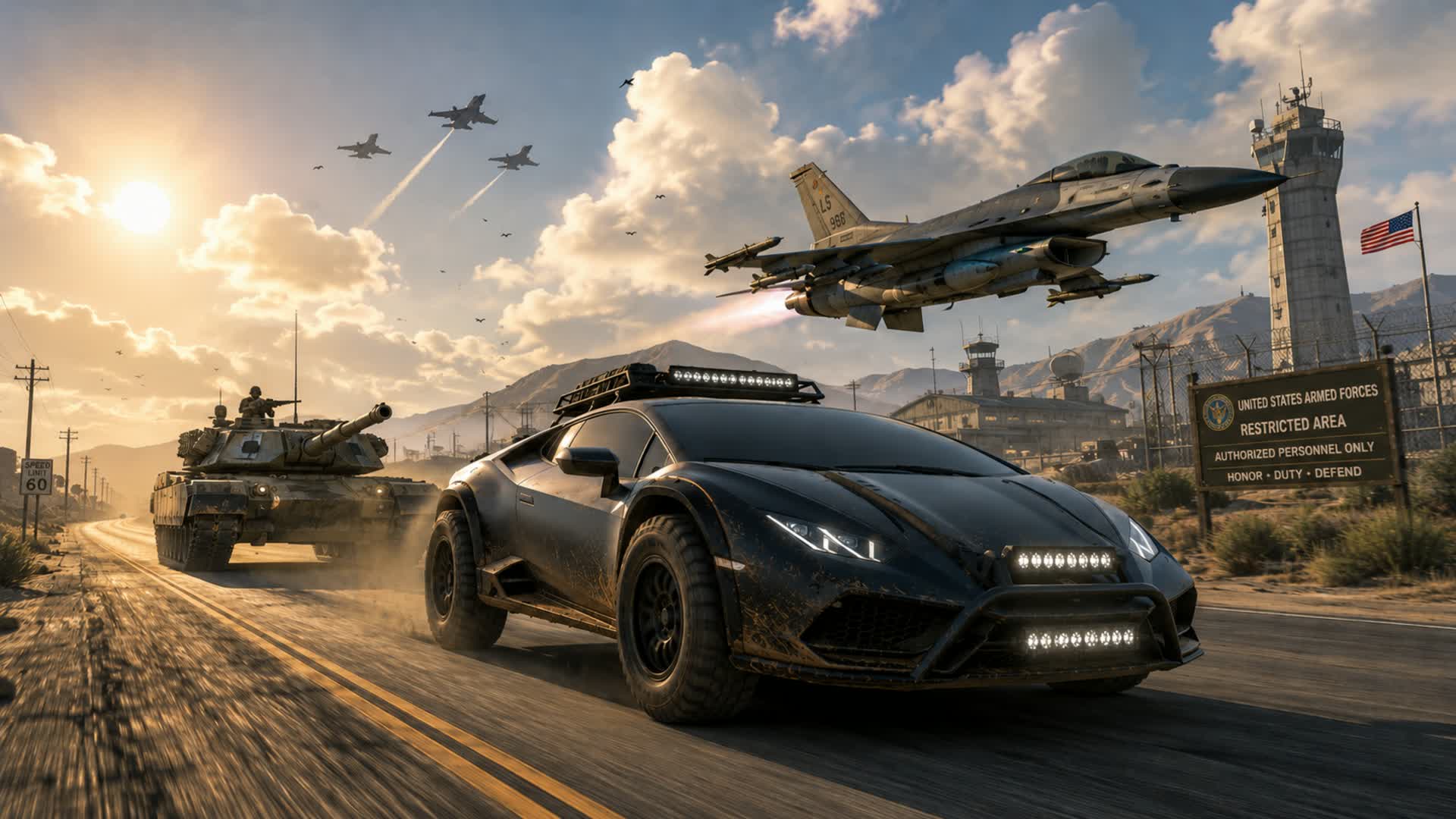 Season 3 Military Drive 🚗 FFA ⭐️