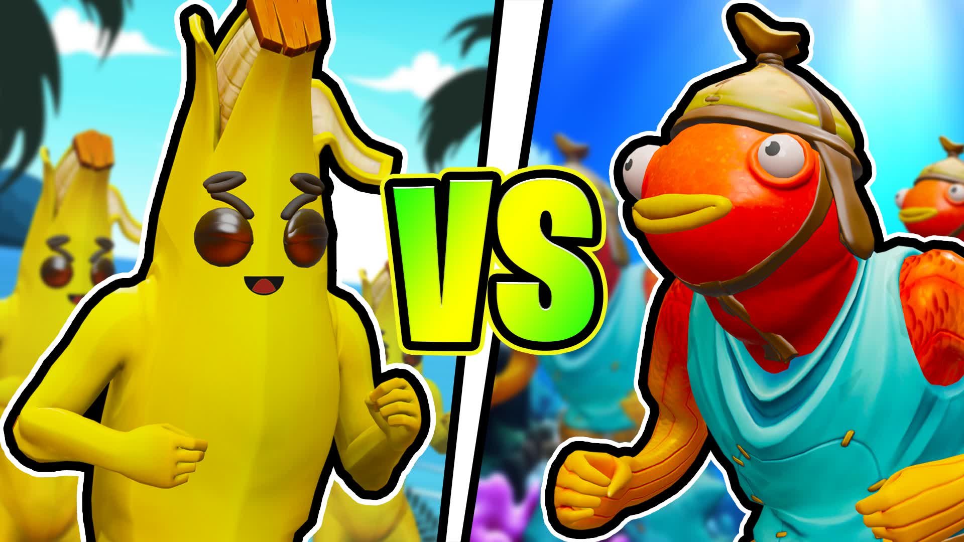 💎BANANAS VS FISH