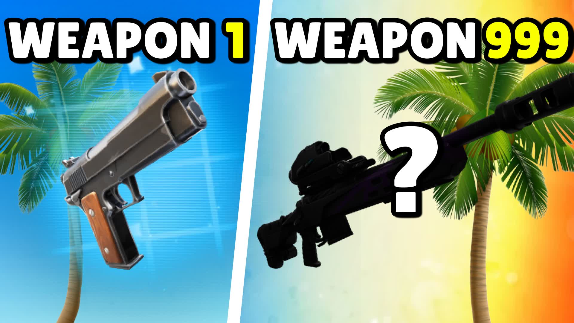 🌞SUMMER GUN GAME 🔫 ONE SHOT