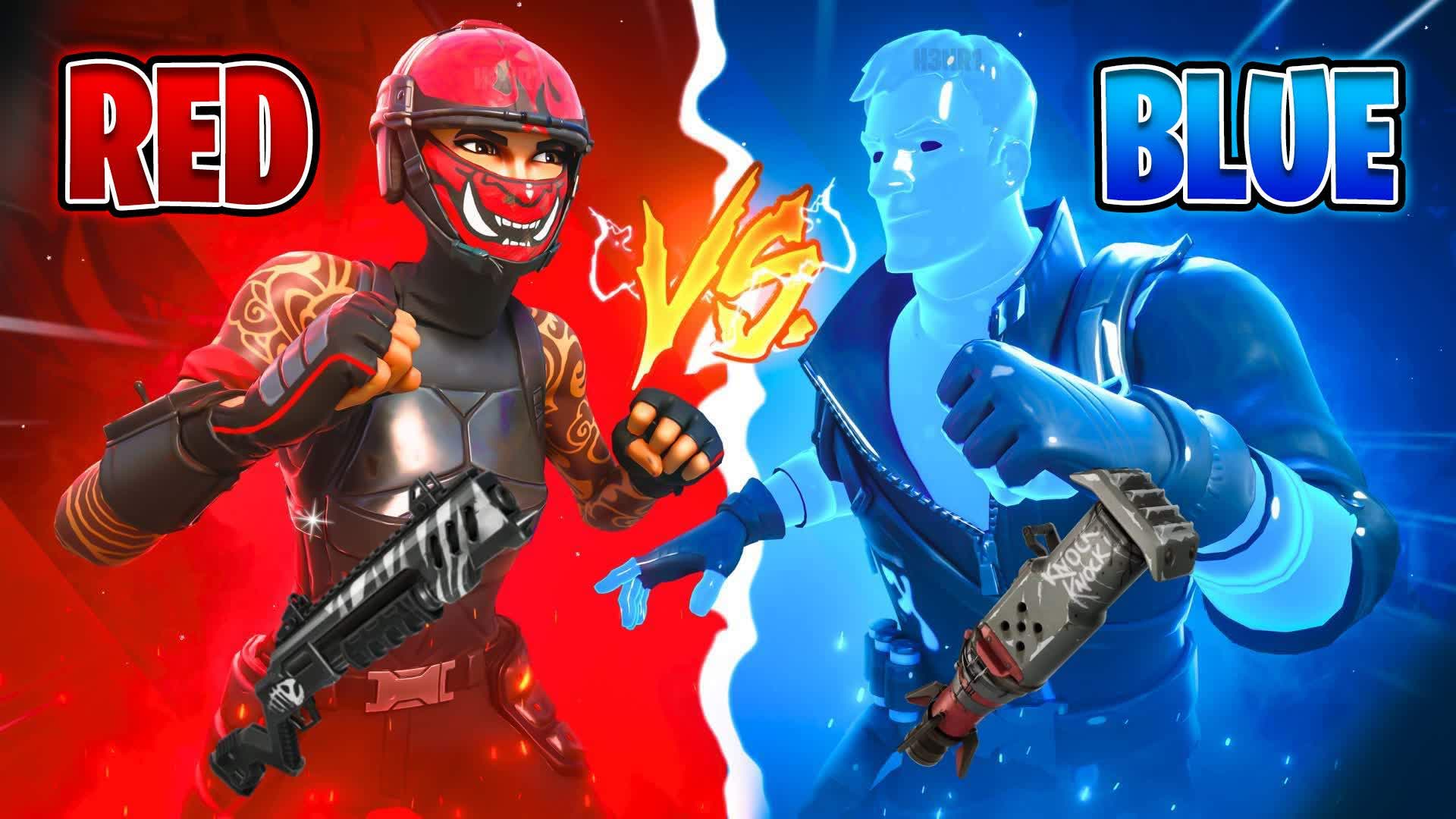 NEW RED VS BLUE 🔴🔵