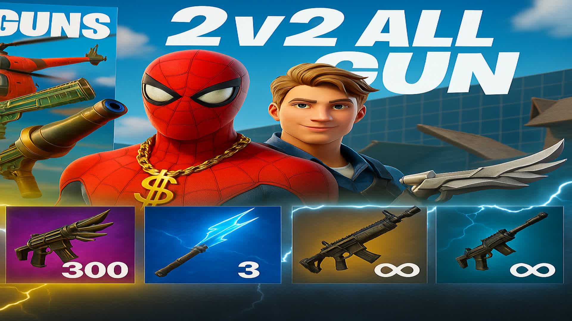 2V2 WITH EVERY GUN