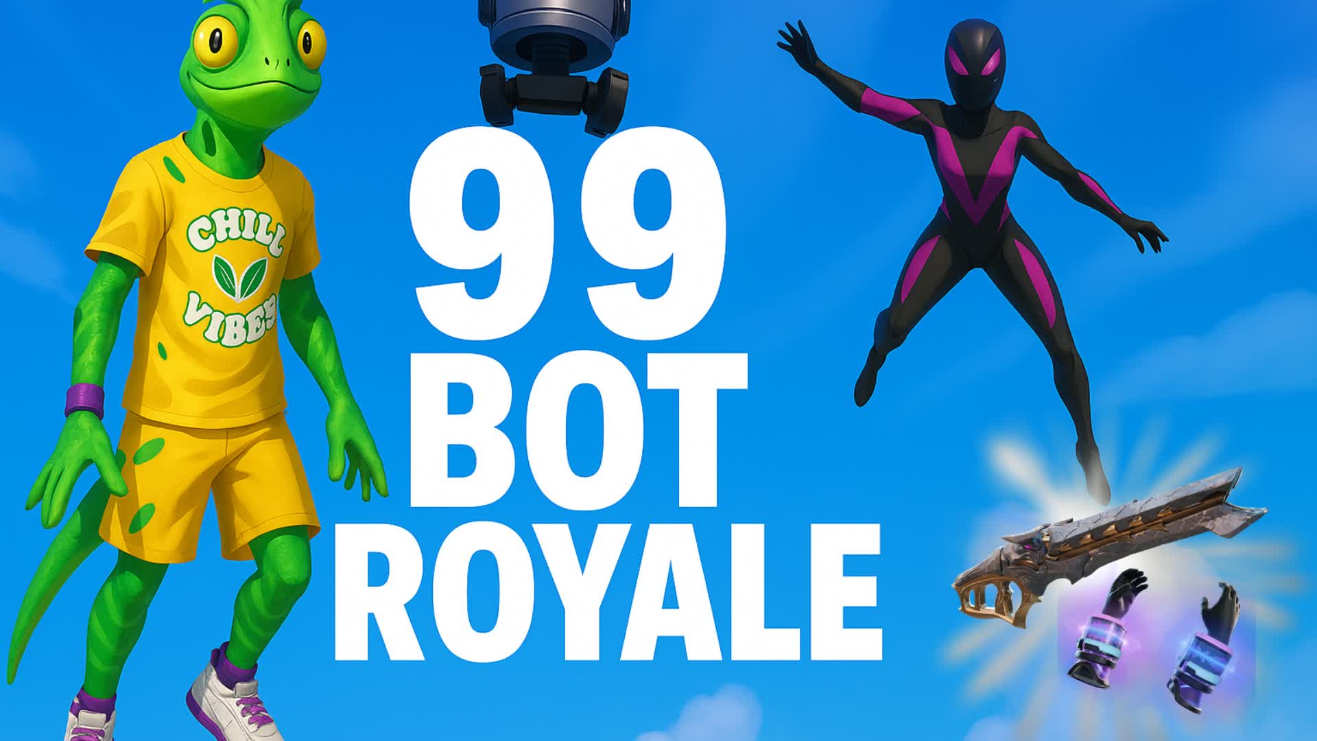 99 AI BOTS ROYALE