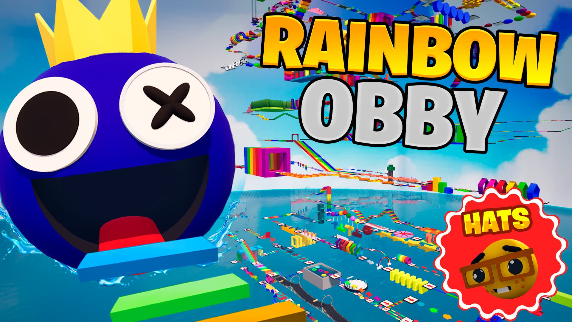 ⭐250+ LEVEL RAINBOW OBBY🌈