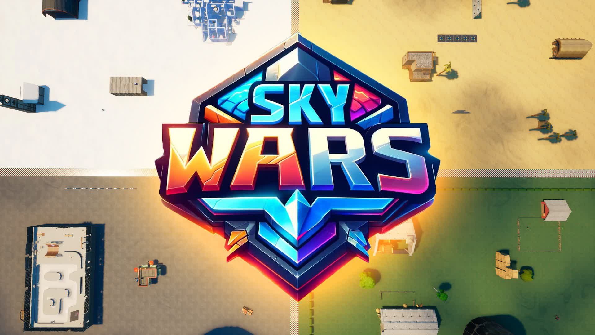SKY WARS 4 BIOMES 🌲❄️🏜🏢