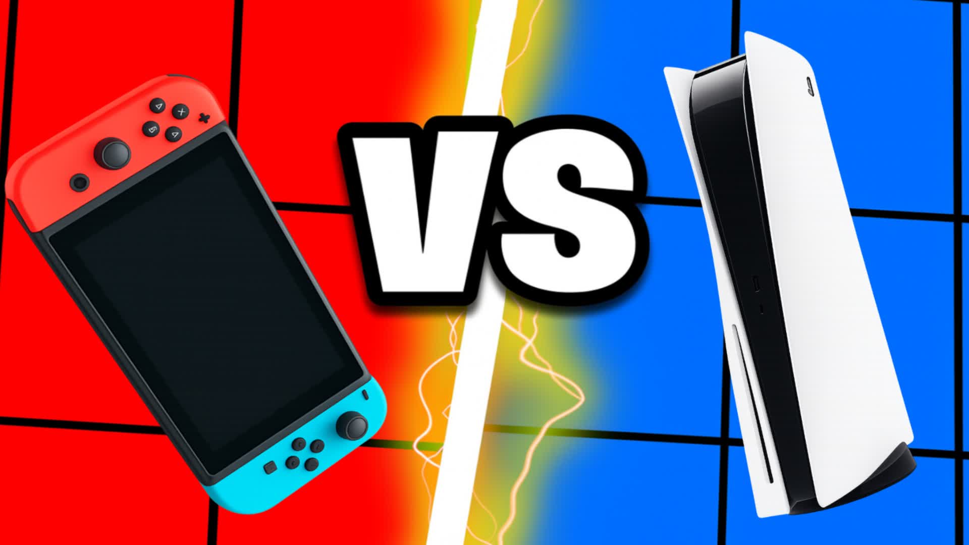 🔴Red vs blue🔵 Ps5 VS Switch!💥