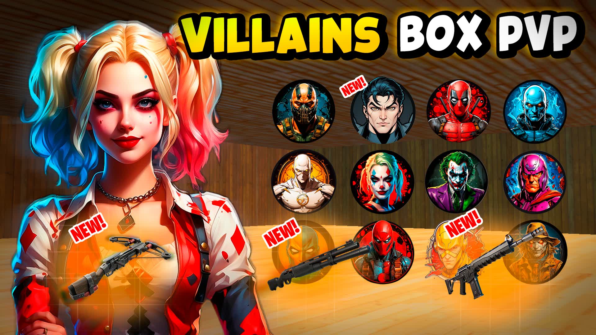 🦹VILLAINS BOX PVP📦