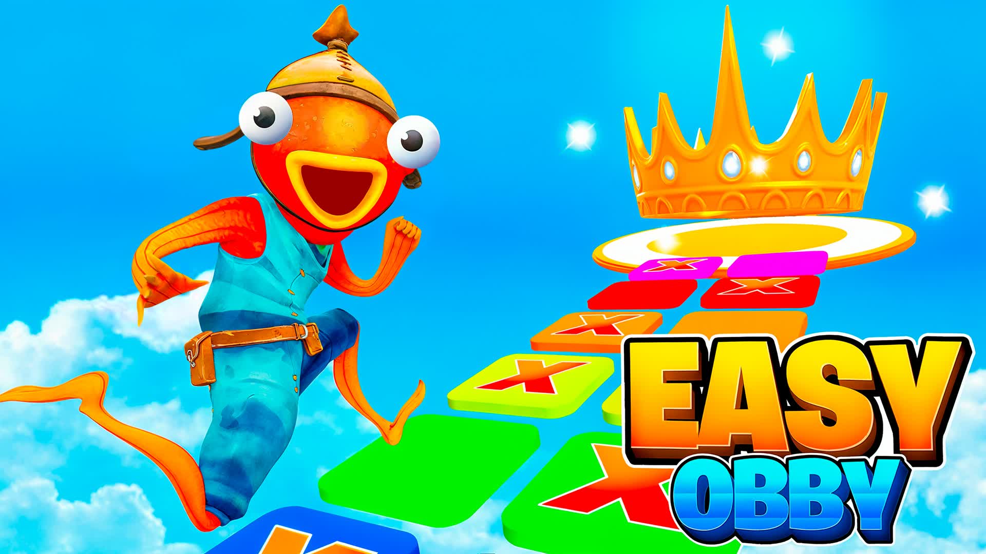 🌈EASY OBBY PARKOUR 250+ LEVELS⭐
