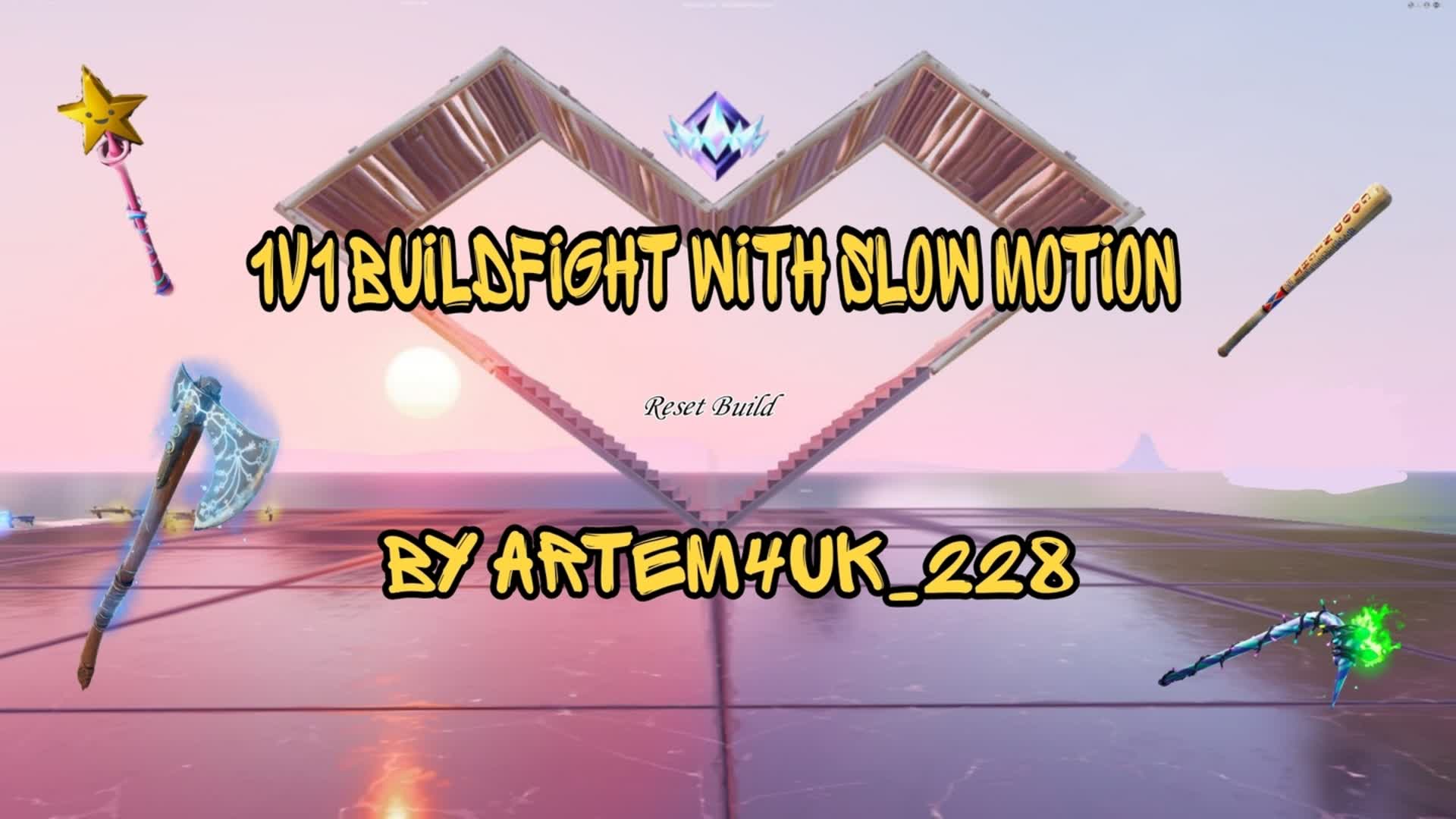 1v1 buildfight + slow motion