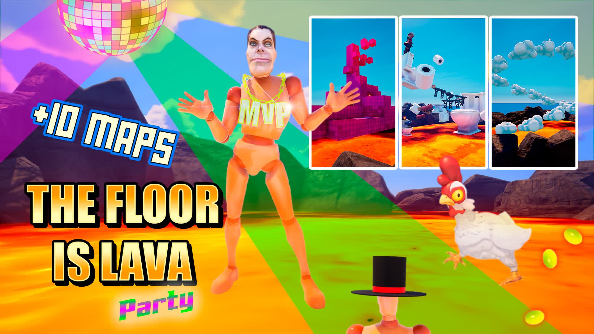 The Floor Is Lava Party