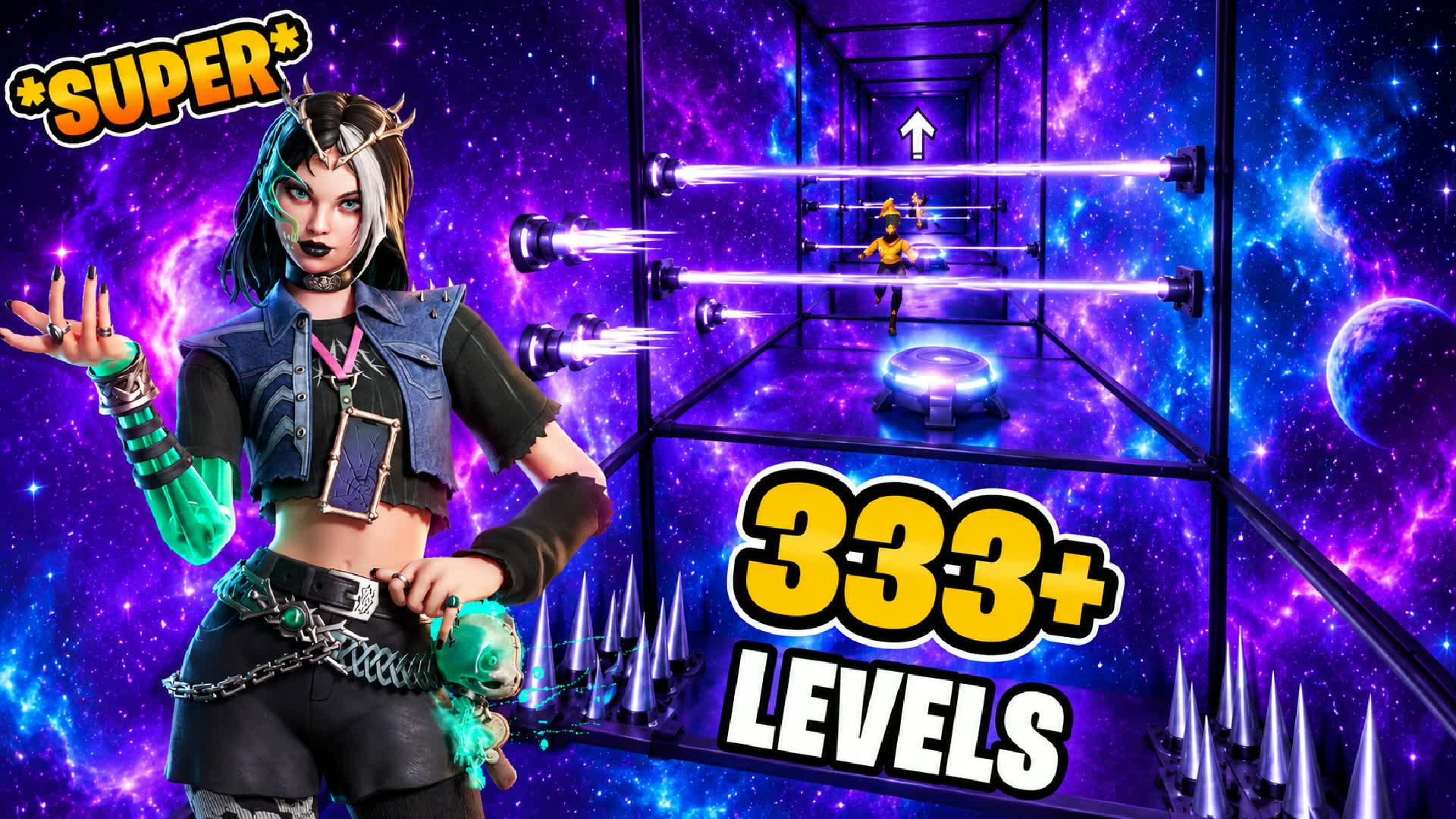 CRAZY HARD Deathrun 333+⭐️