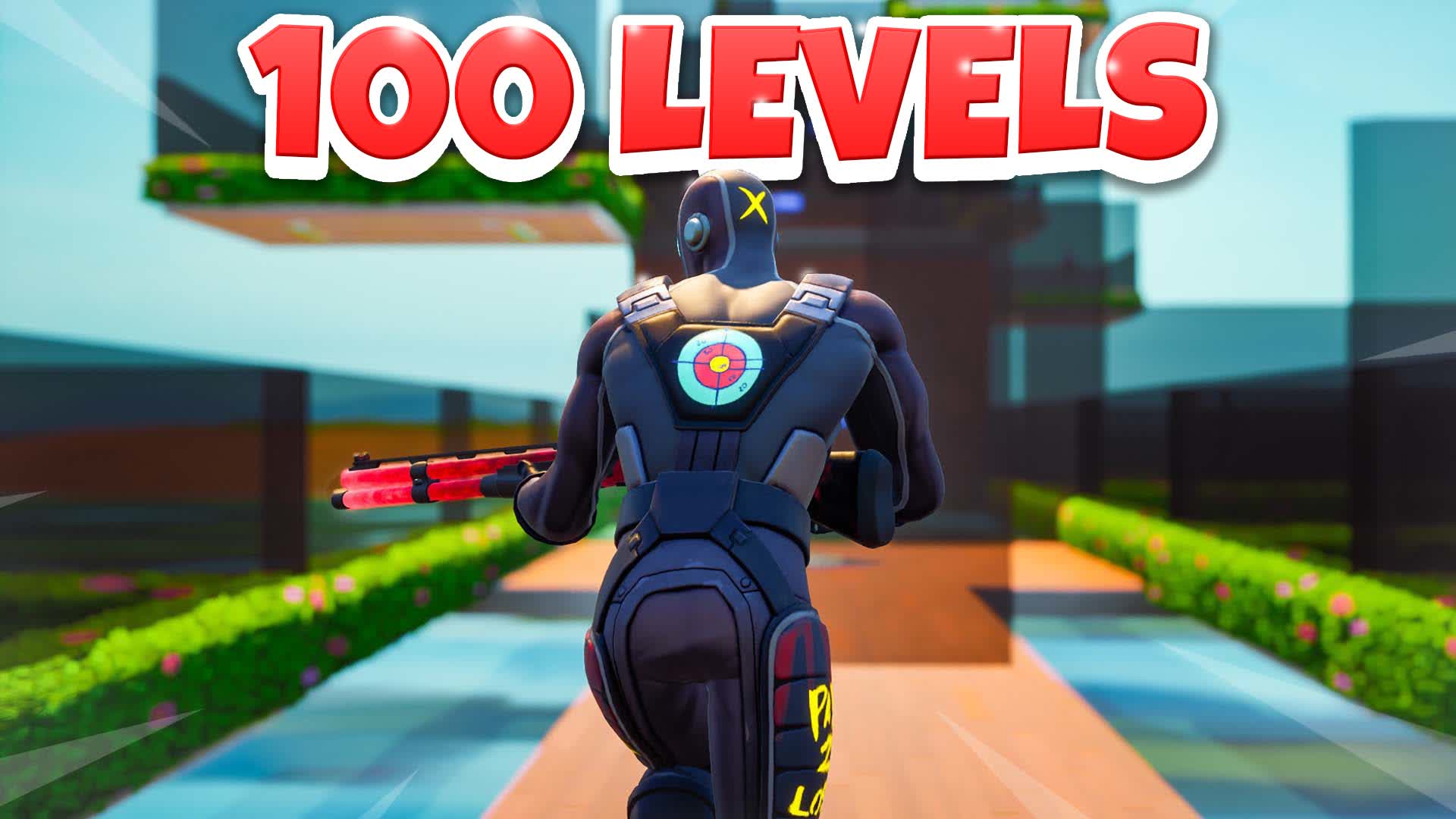 🔫100 Level Weapon Parkour!