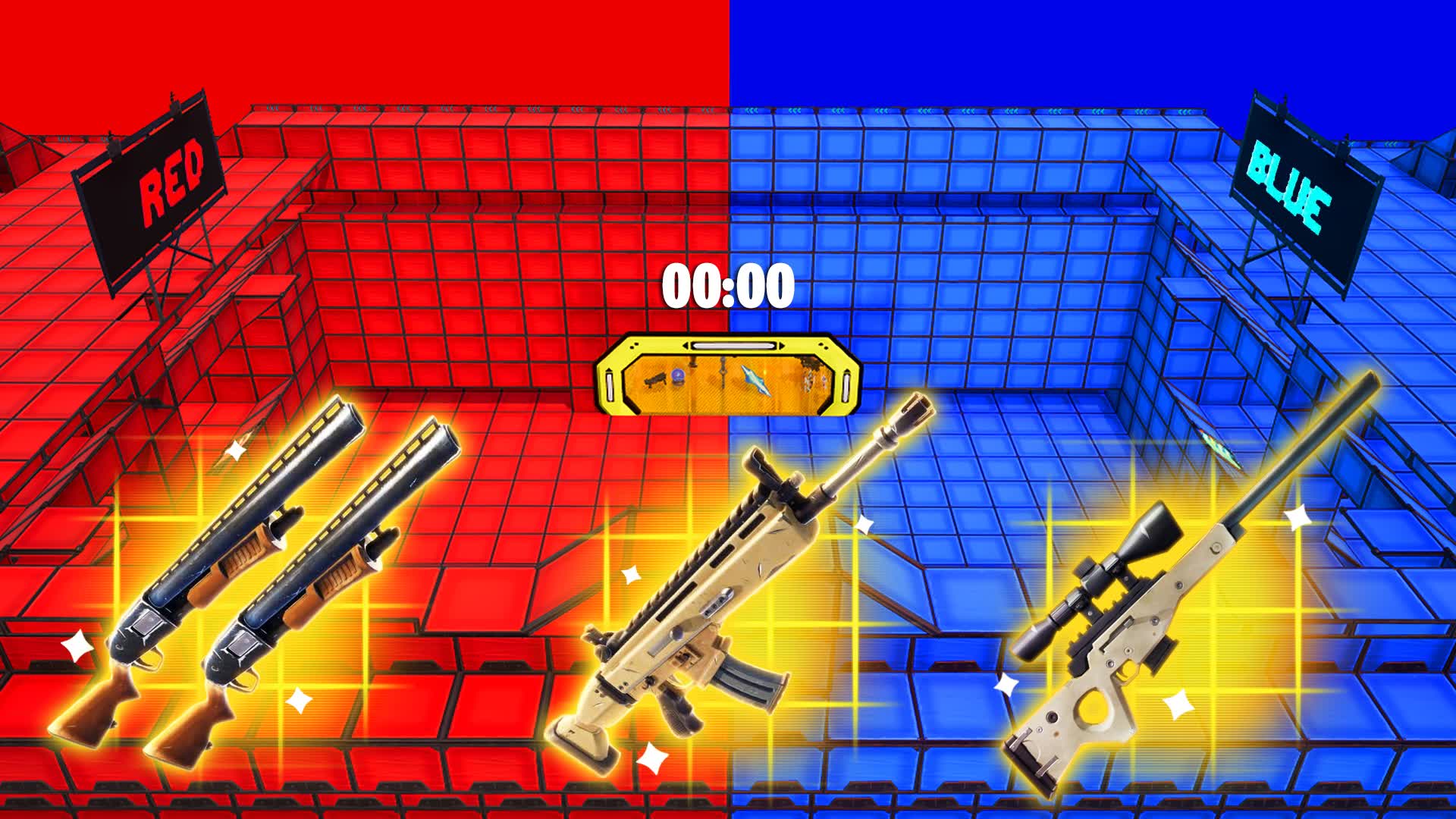 LEGEND RED VS BLUE 🔴🔵