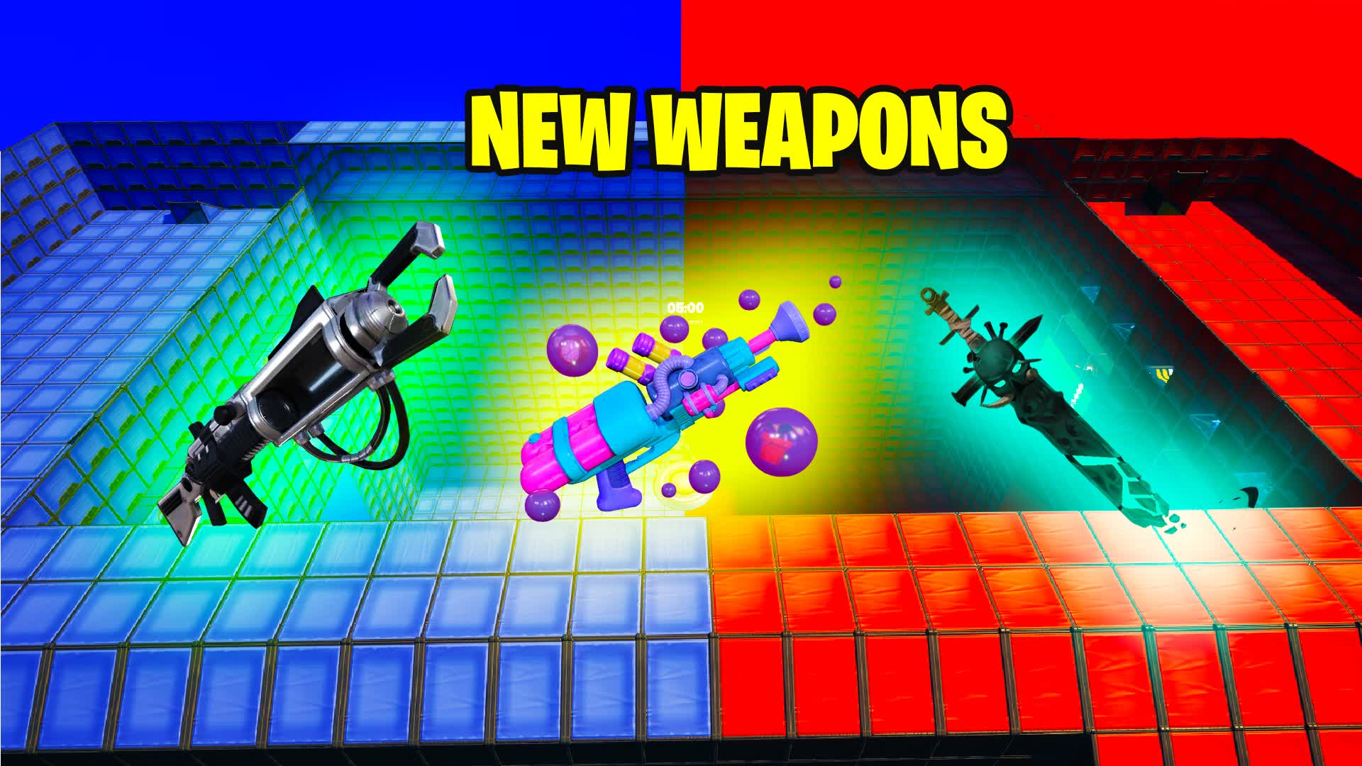 Custom Weapons Red vs Blue