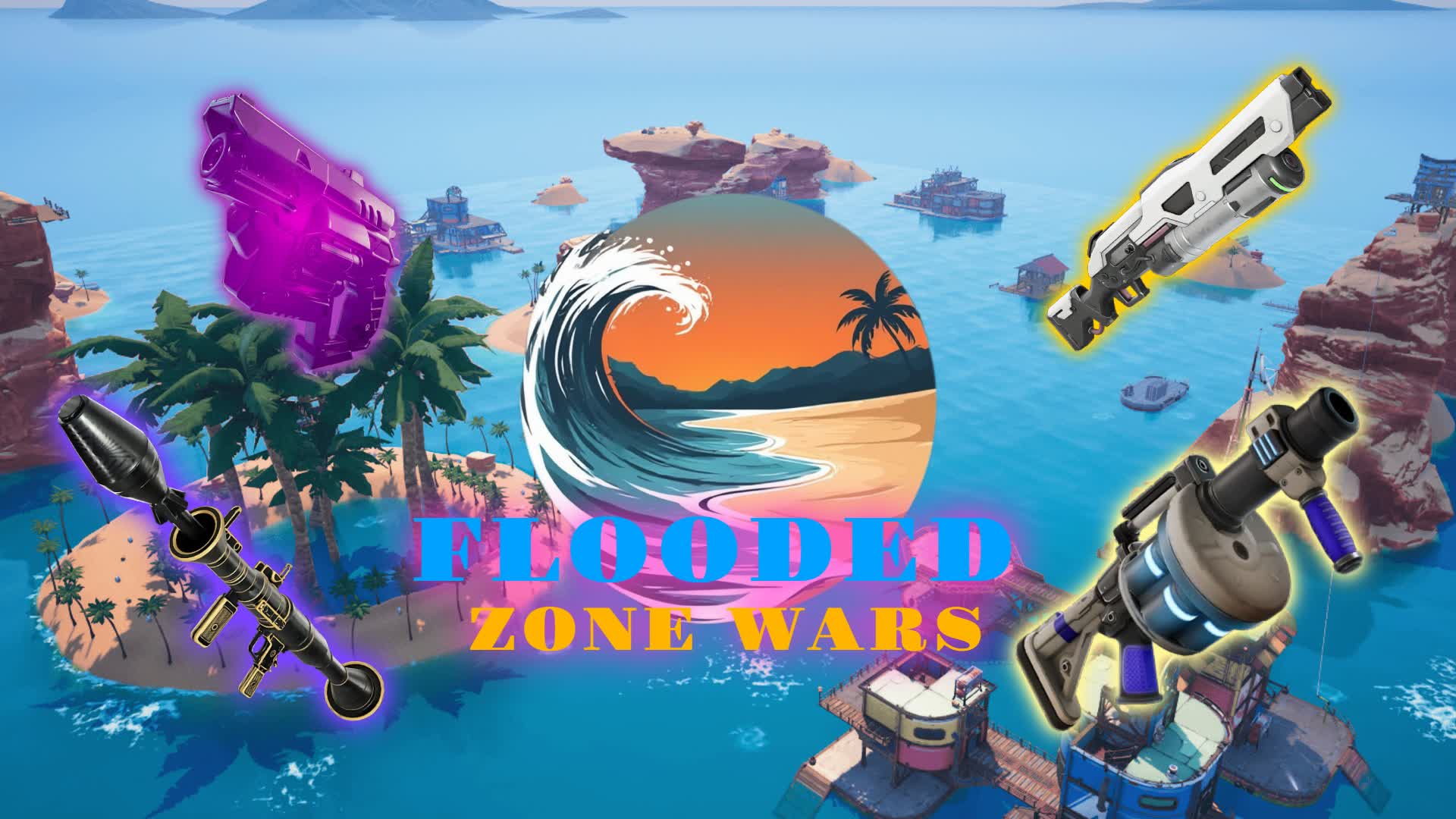 💧 FLOODED ZONE WARS! 🏖️
