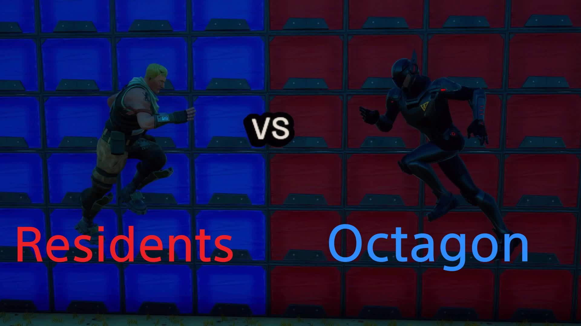 Residents vs Octagon (Red vs Blue)