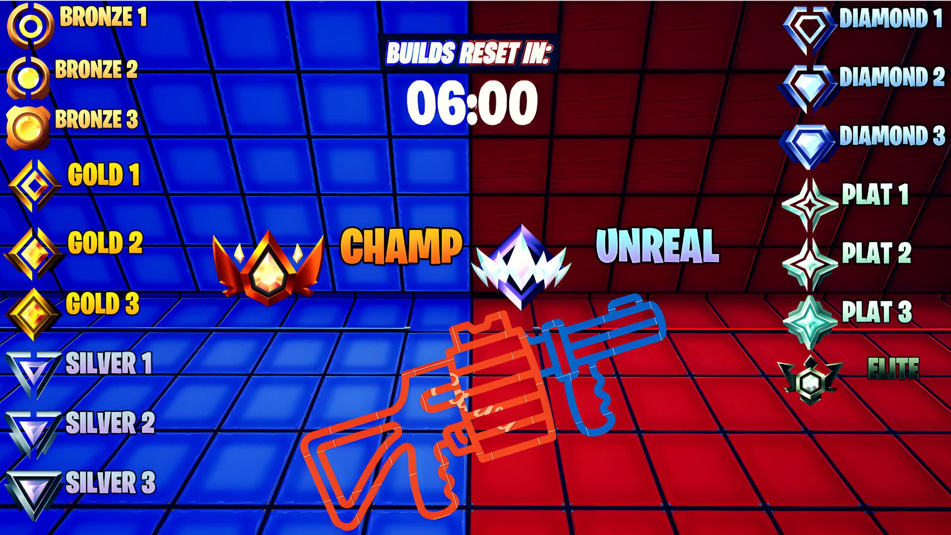 Crazy Red vs Blue Ranked 🔴🔵