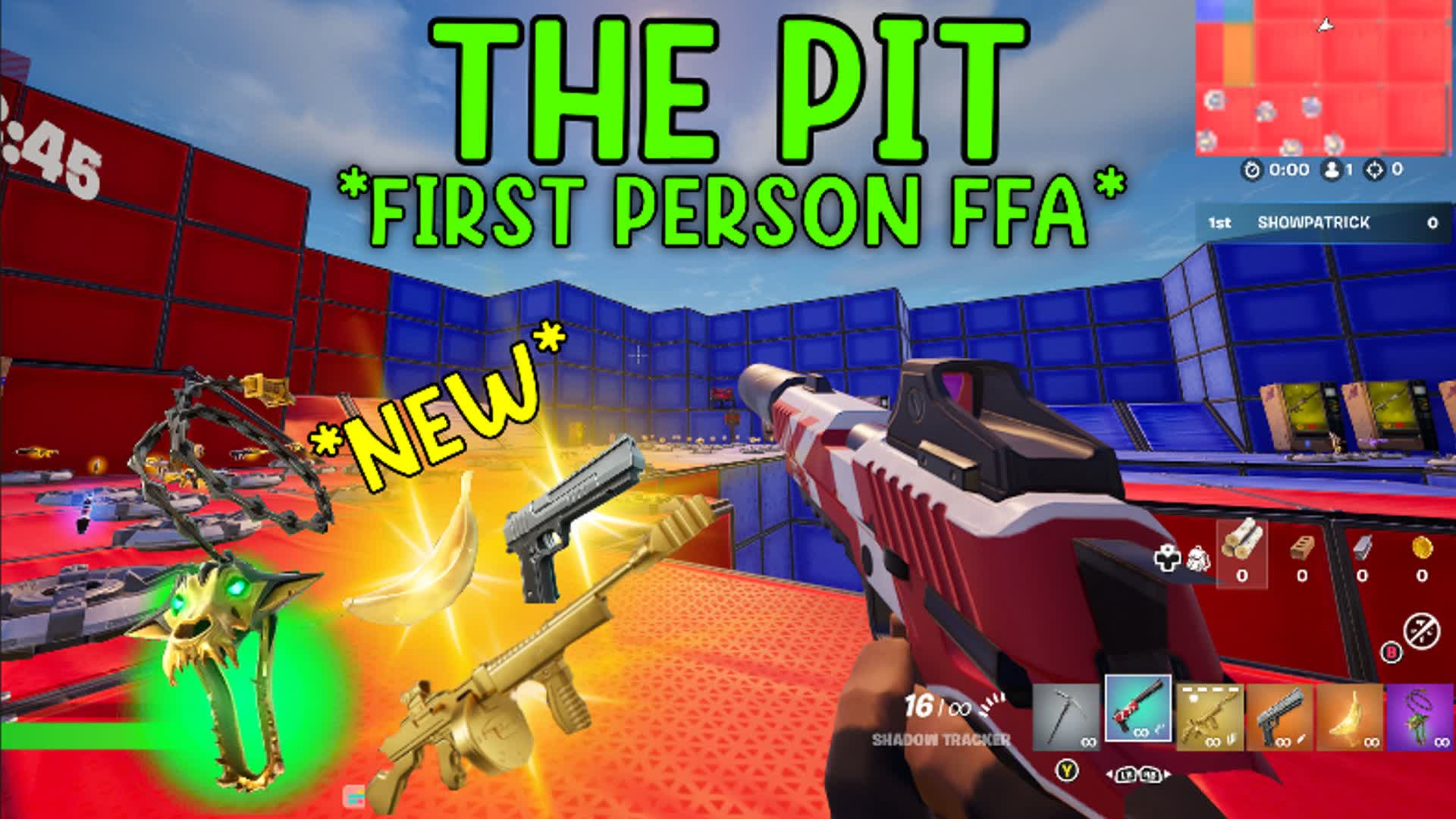 THE PIT - REAL FIRST PERSON FREE FOR ALL