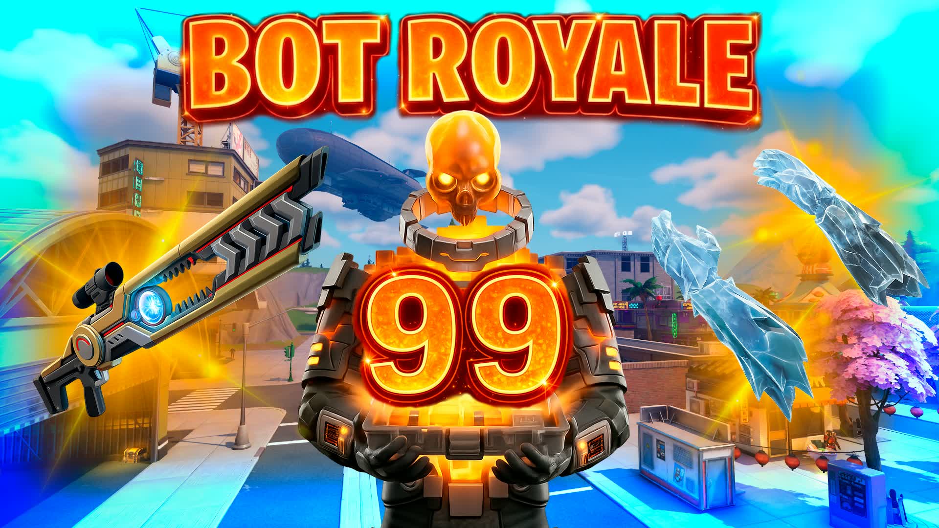 99 BOTS 🏆 BOT LOBBY ALL WEAPONS