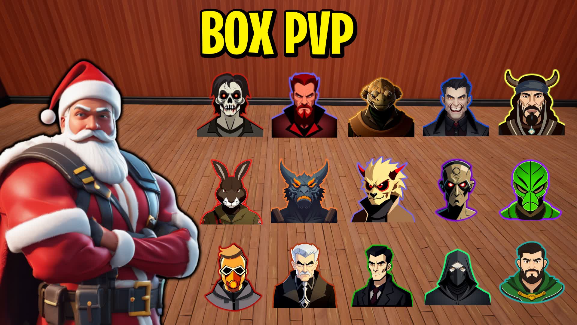🎅📦BOX PVP CHRISTMAS HEROES❄️