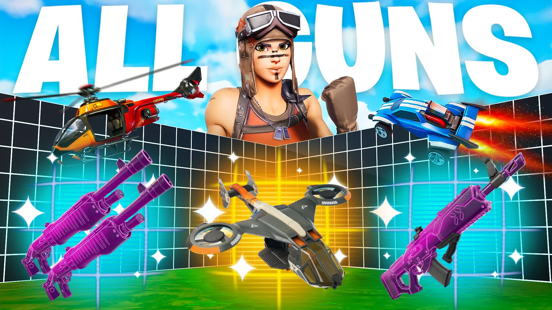 1V1 SUPER ALL GUNS FREE FOR ALL
