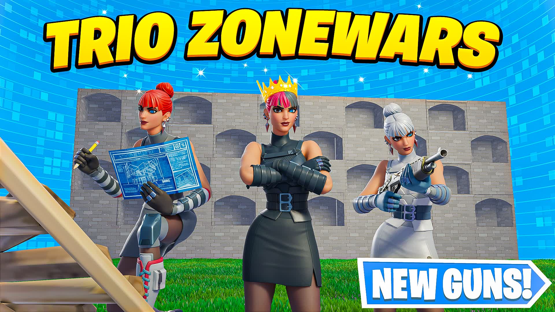 32 Player OG 🔥Trio🔥 Zone Wars