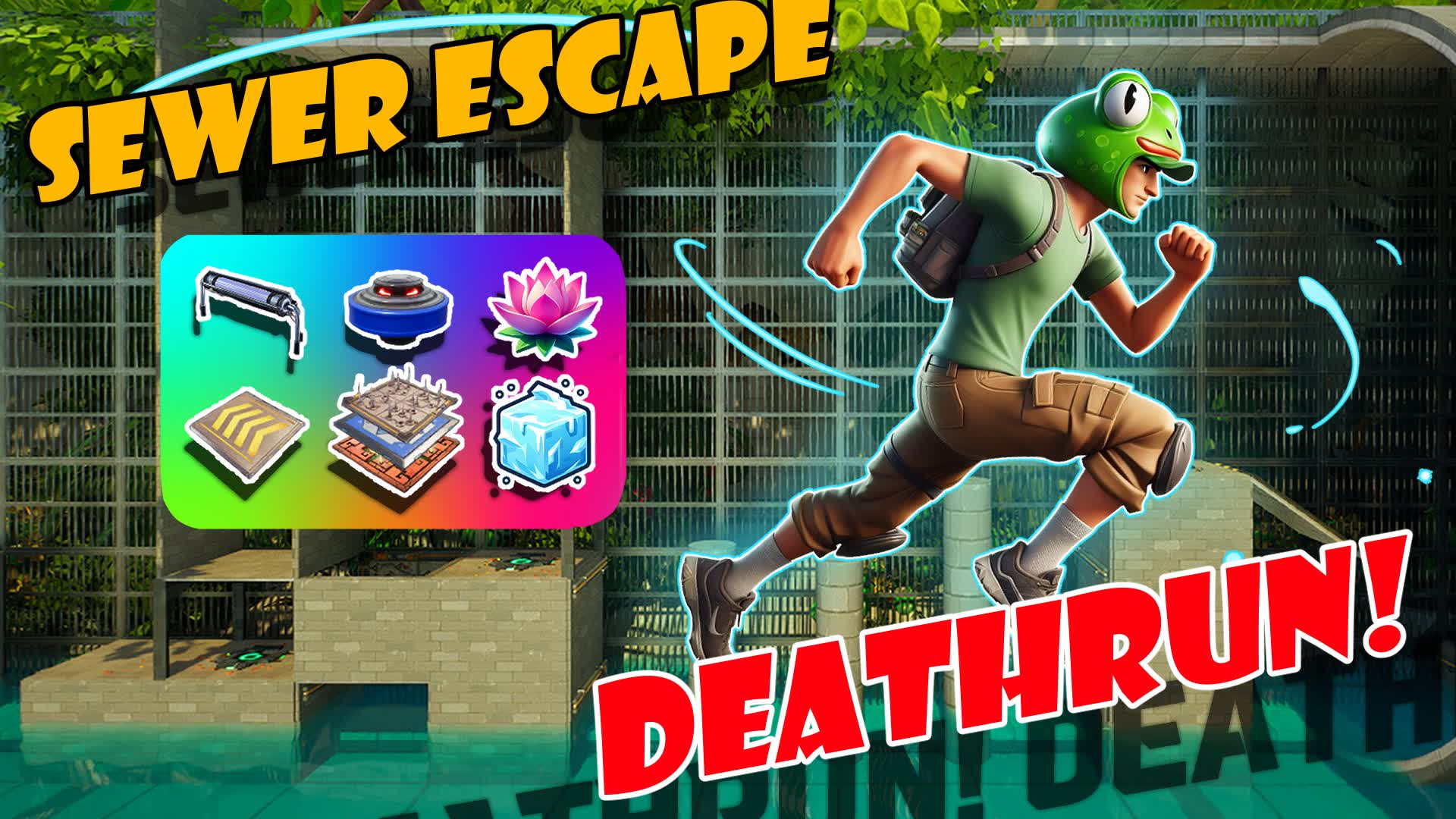 SEWER ESCAPE DEATHRUN!