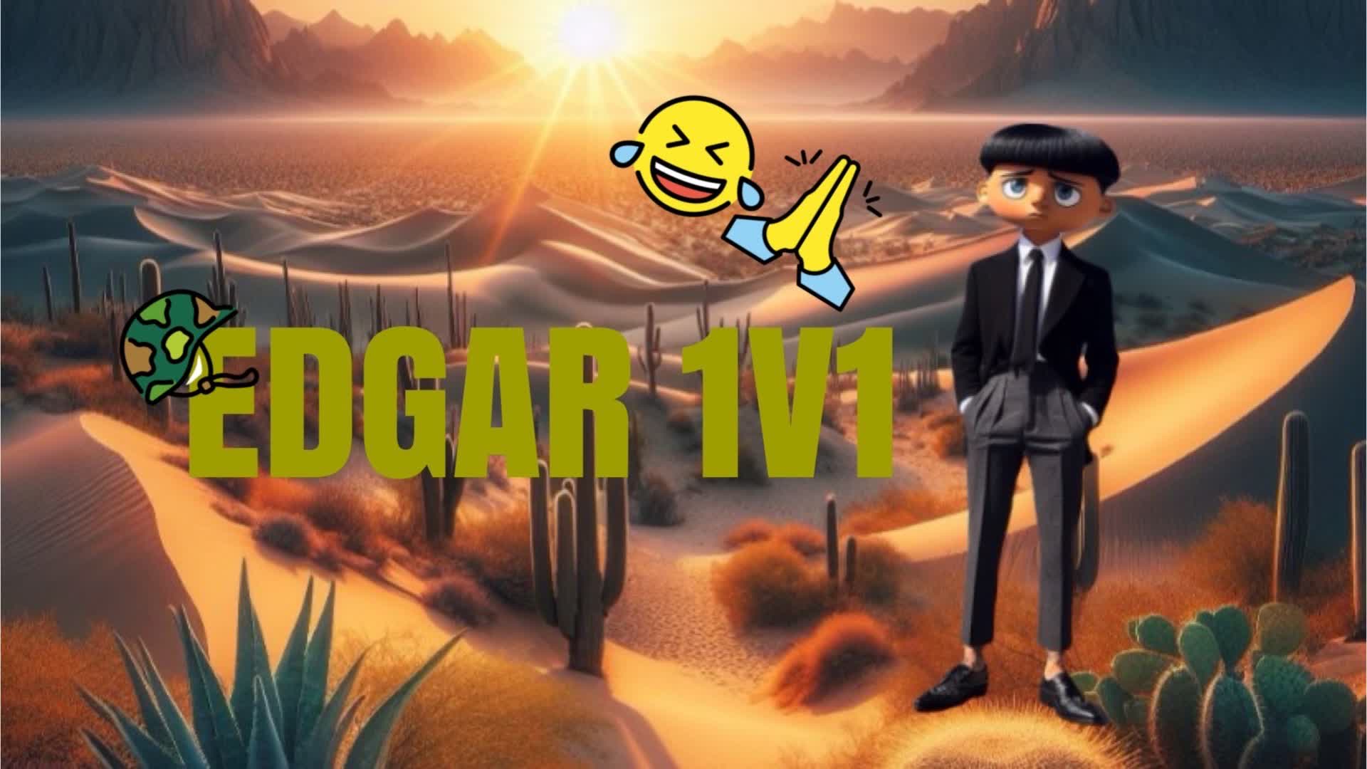 EDGAR 1V1! 😂🙏🏼