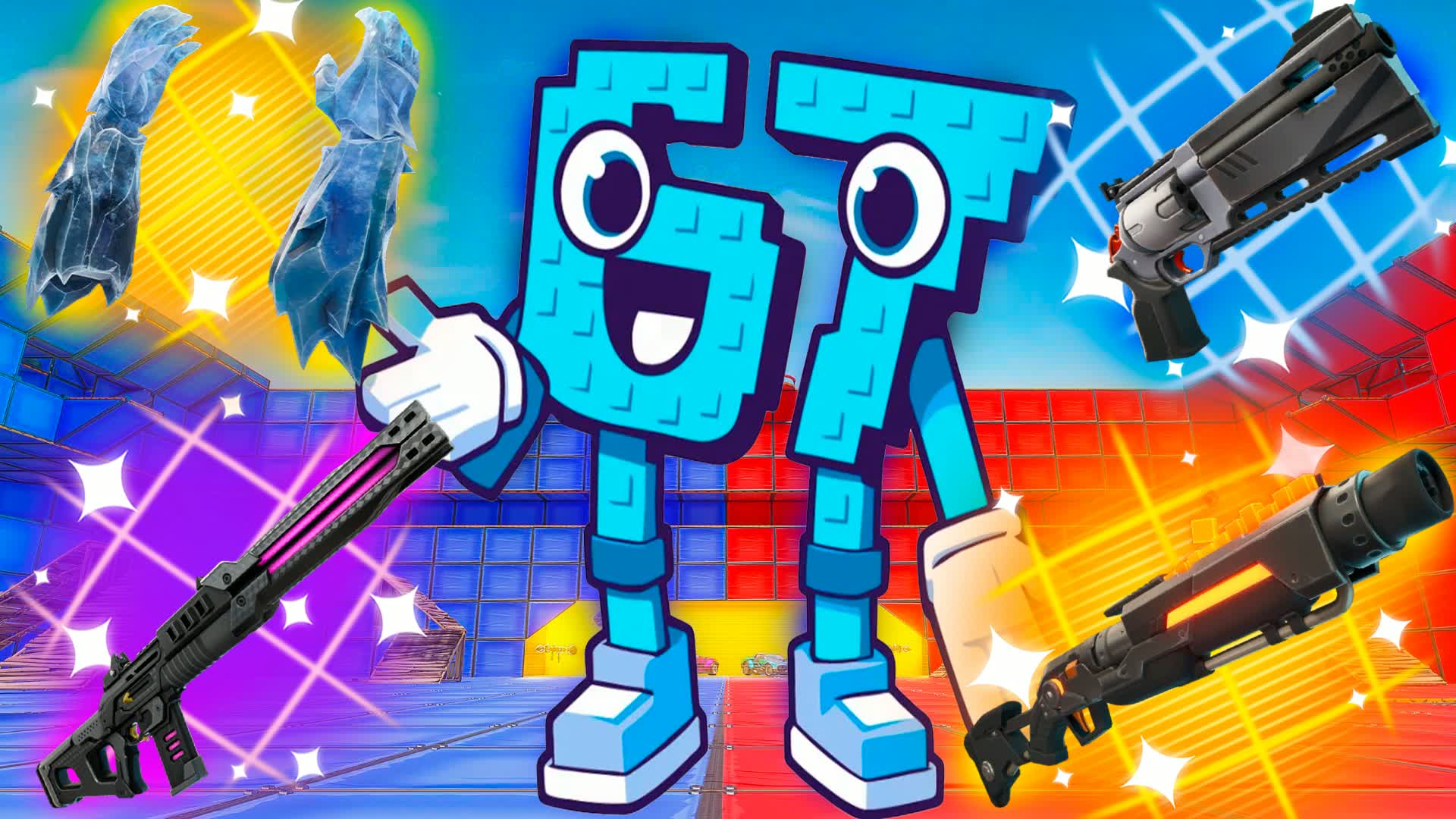 R 67 制圧 RED VS BLUE [ NEW GUN ]