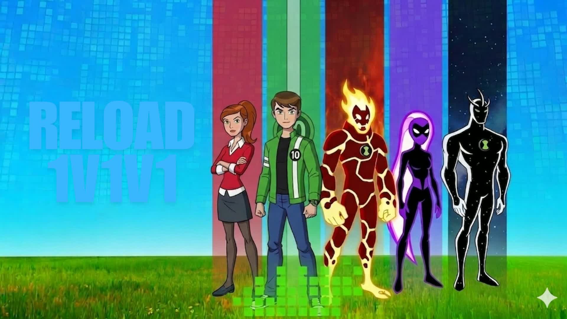 ben 10 reload 1v1v1