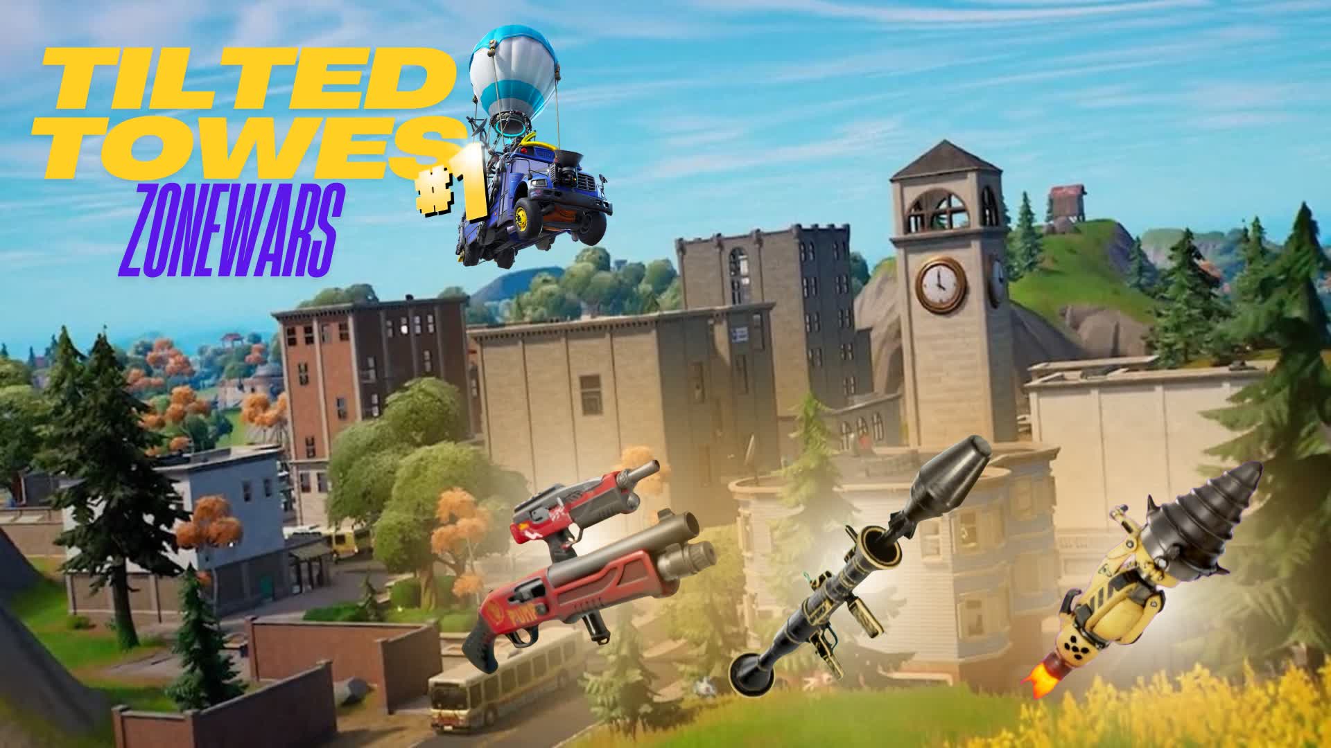 TILTED TOWERS ZONEWARS⭐
